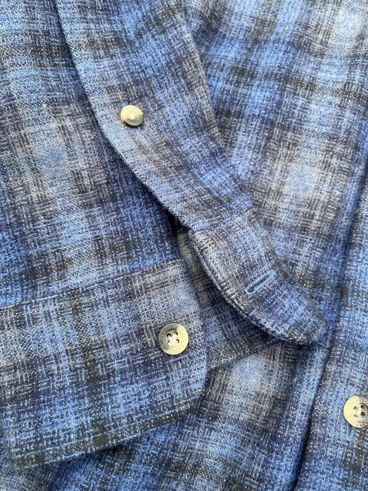 Pendleton × Vintage Crazy Vintage essential warm real wool Pendleton flannel Size US M / EU 48-50 / 2 - 6 Thumbnail