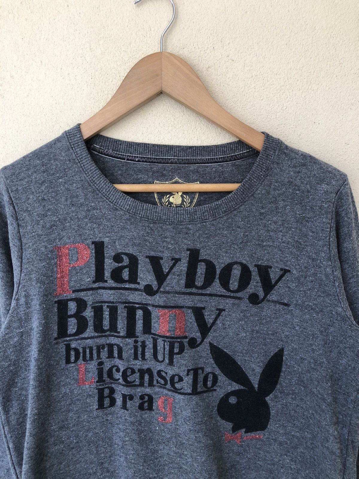 Playboy PLAYBOY BRAGS ON BUNNY SWEATSHIRT Size US M / EU 48-50 / 2 - 2 Thumbnail
