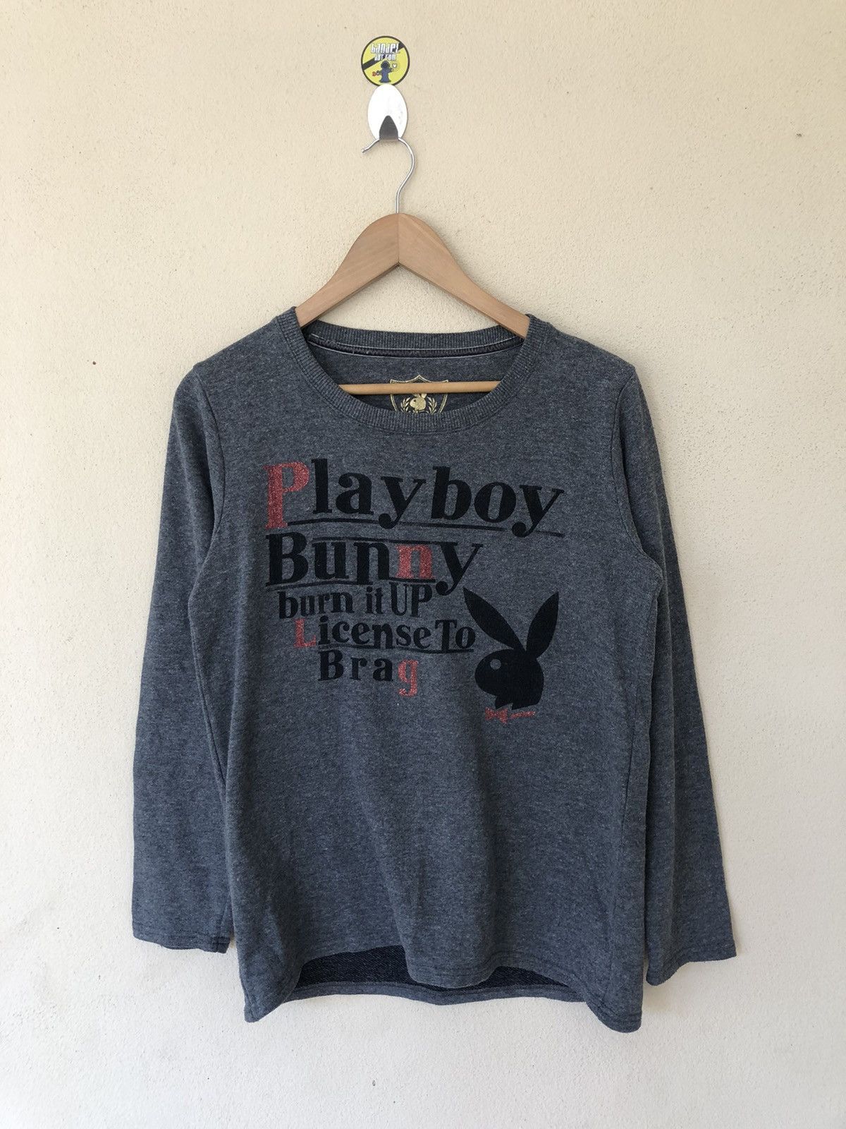 Playboy PLAYBOY BRAGS ON BUNNY SWEATSHIRT Size US M / EU 48-50 / 2 - 1 Thumbnail