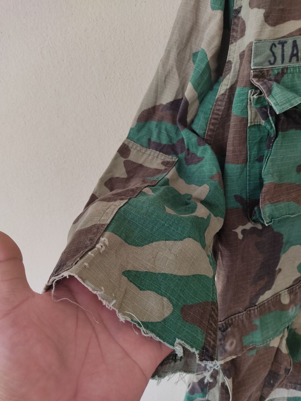 Vintage VINTAGE US MARINES CAMO SHIRT Size US L / EU 52-54 / 3 - 8 Thumbnail