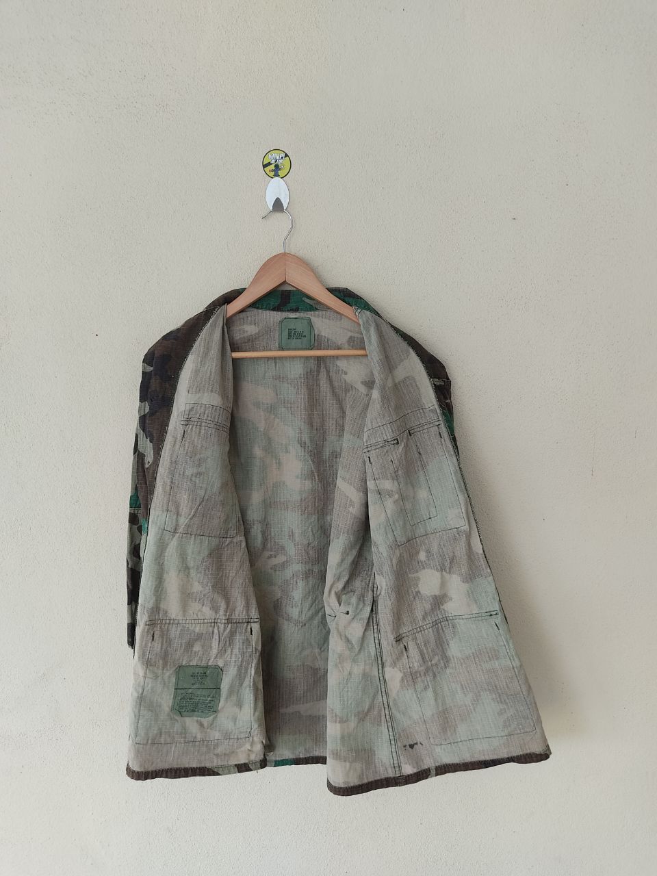 Vintage VINTAGE US MARINES CAMO SHIRT Size US L / EU 52-54 / 3 - 5 Thumbnail