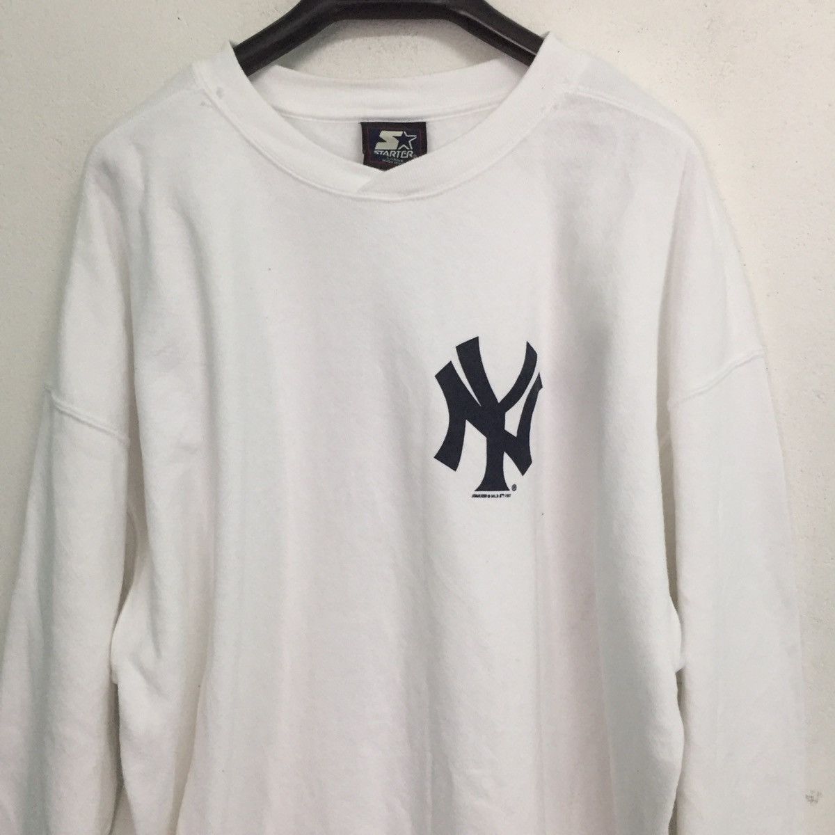 MLB Vintage NY Starter MLB Sweatshirt MADE IN USA Size US L / EU 52-54 / 3 - 2 Thumbnail