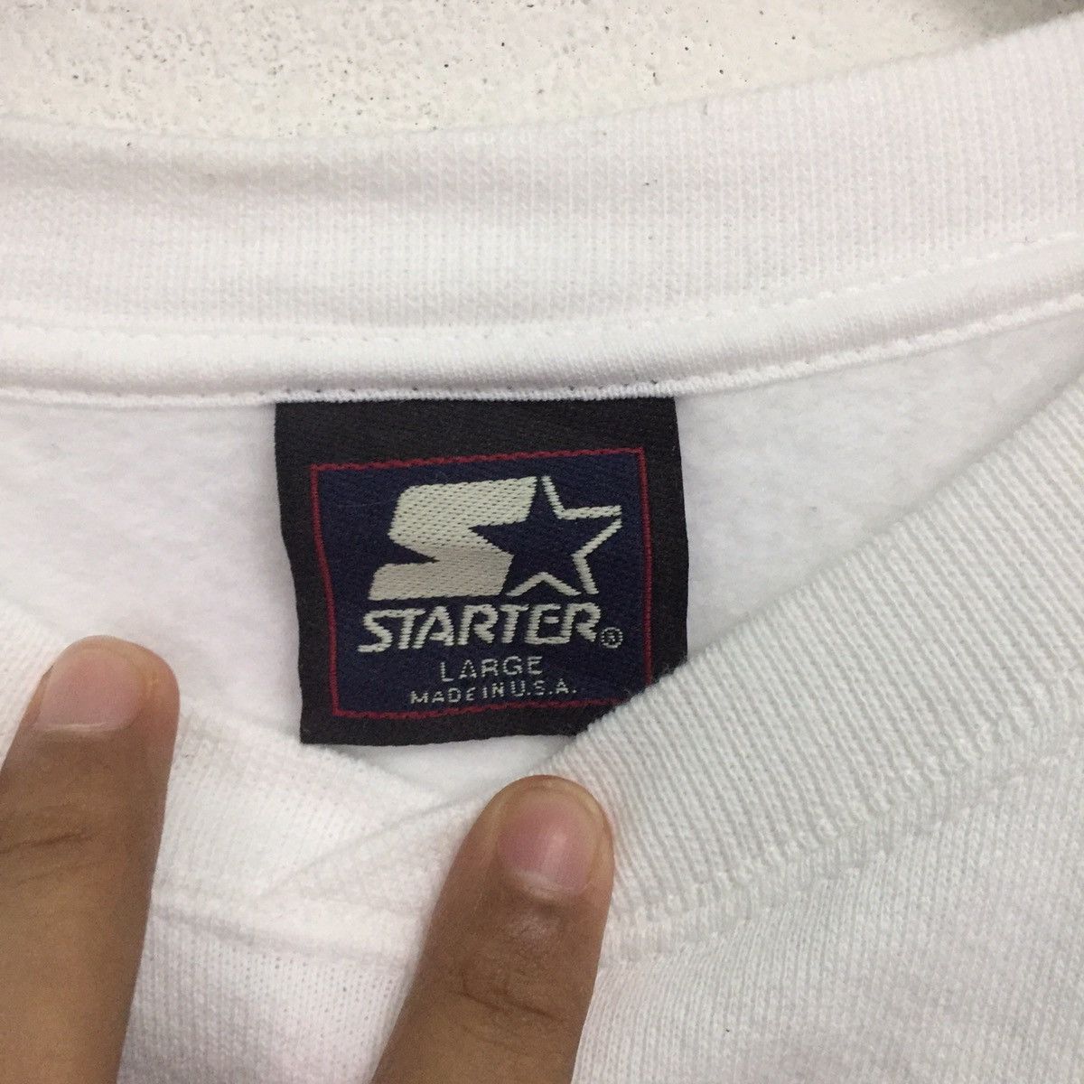 MLB Vintage NY Starter MLB Sweatshirt MADE IN USA Size US L / EU 52-54 / 3 - 7 Thumbnail