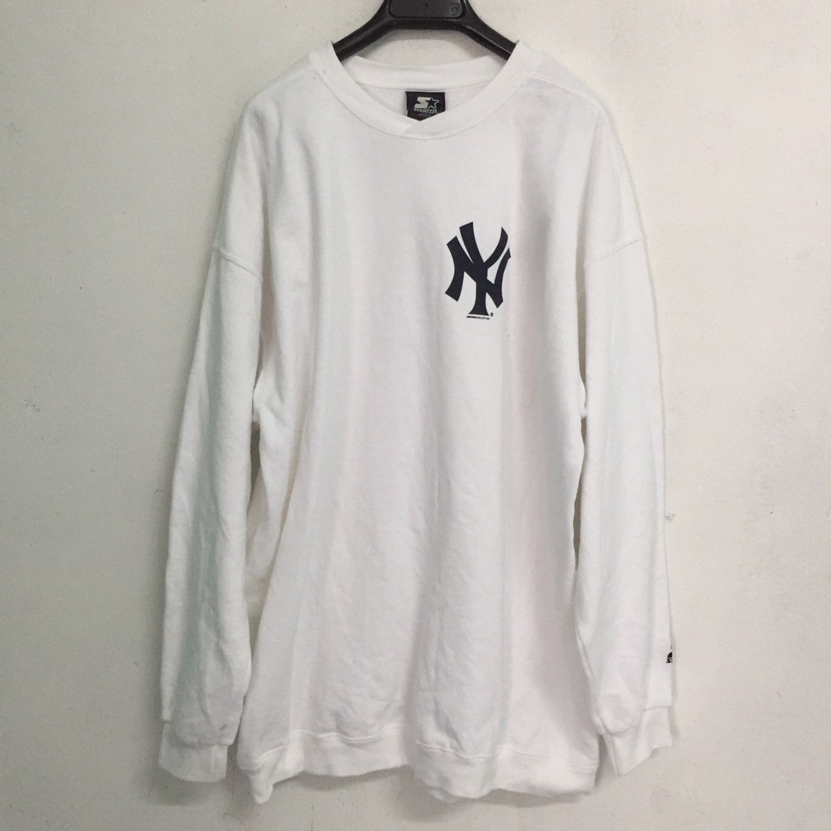 MLB Vintage NY Starter MLB Sweatshirt MADE IN USA Size US L / EU 52-54 / 3 - 1 Thumbnail