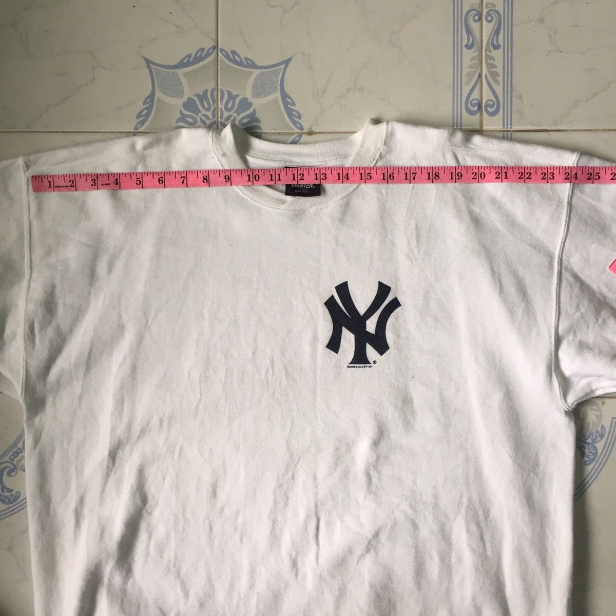 MLB Vintage NY Starter MLB Sweatshirt MADE IN USA Size US L / EU 52-54 / 3 - 18 Thumbnail