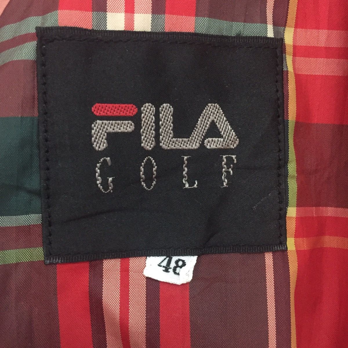 Fila Fila Golf Biella ITALIA Checkered Thin Jacket Size US M / EU 48-50 / 2 - 16 Thumbnail