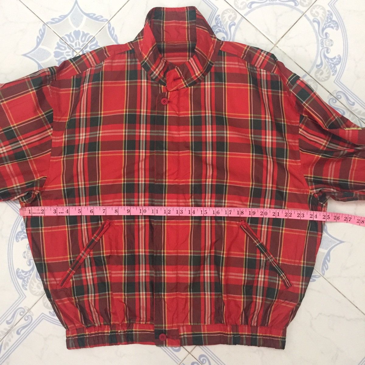 Fila Fila Golf Biella ITALIA Checkered Thin Jacket Size US M / EU 48-50 / 2 - 20 Thumbnail