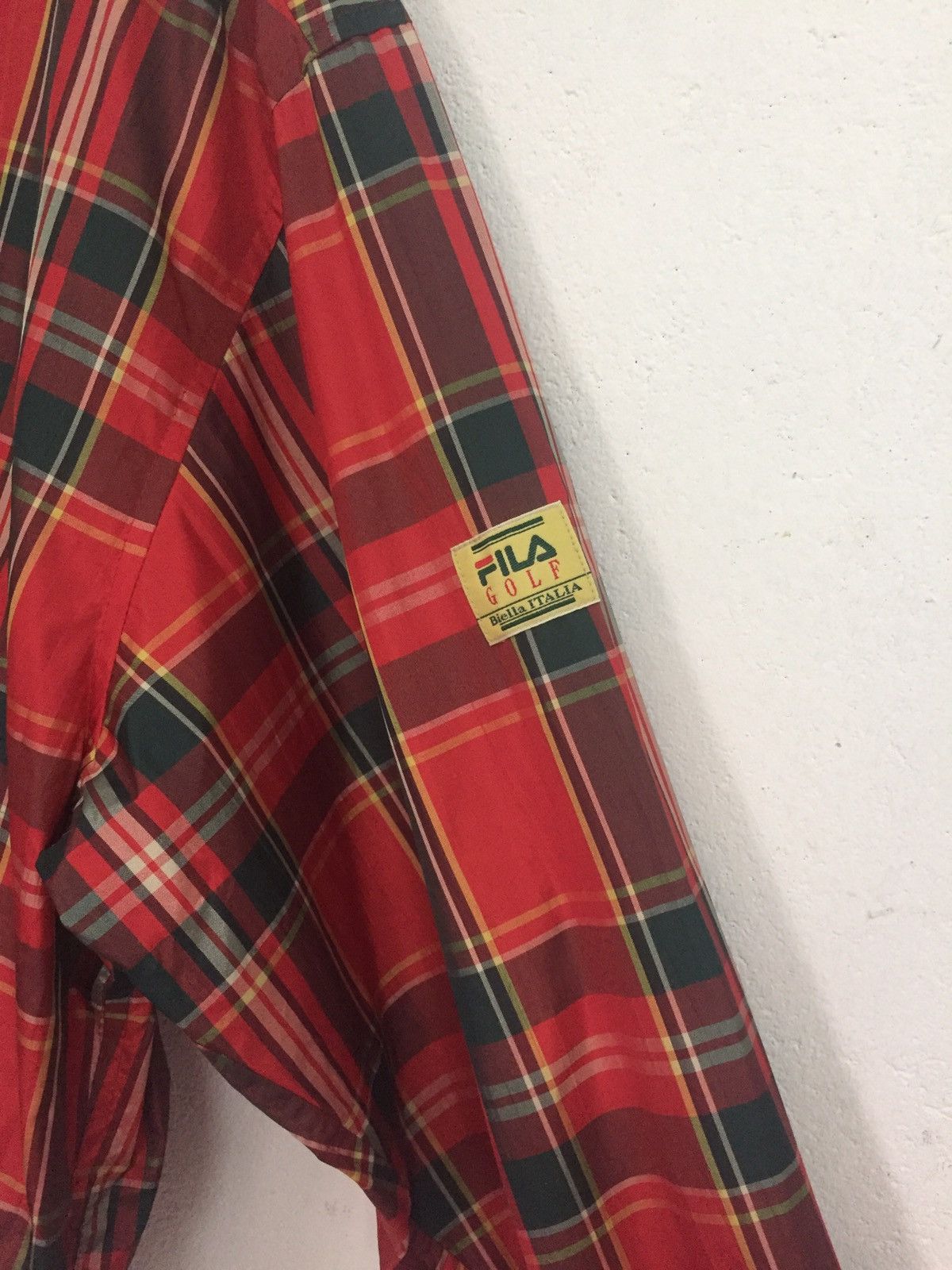 Fila Fila Golf Biella ITALIA Checkered Thin Jacket Size US M / EU 48-50 / 2 - 6 Thumbnail