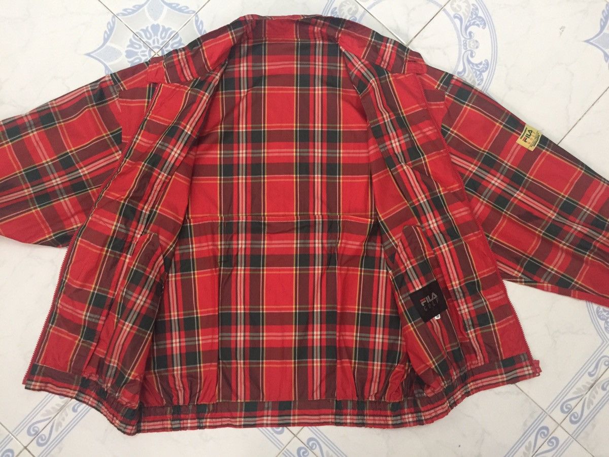 Fila Fila Golf Biella ITALIA Checkered Thin Jacket Size US M / EU 48-50 / 2 - 14 Thumbnail