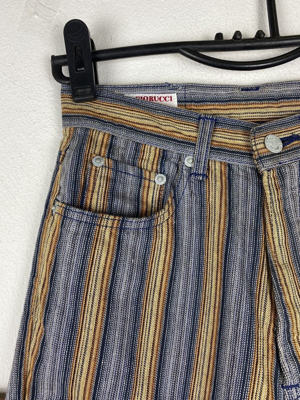 Fiorucci GK75🔥Fiorucci Safety Jeans Italy Classic Design Size US 26 / EU 42 - 7 Thumbnail