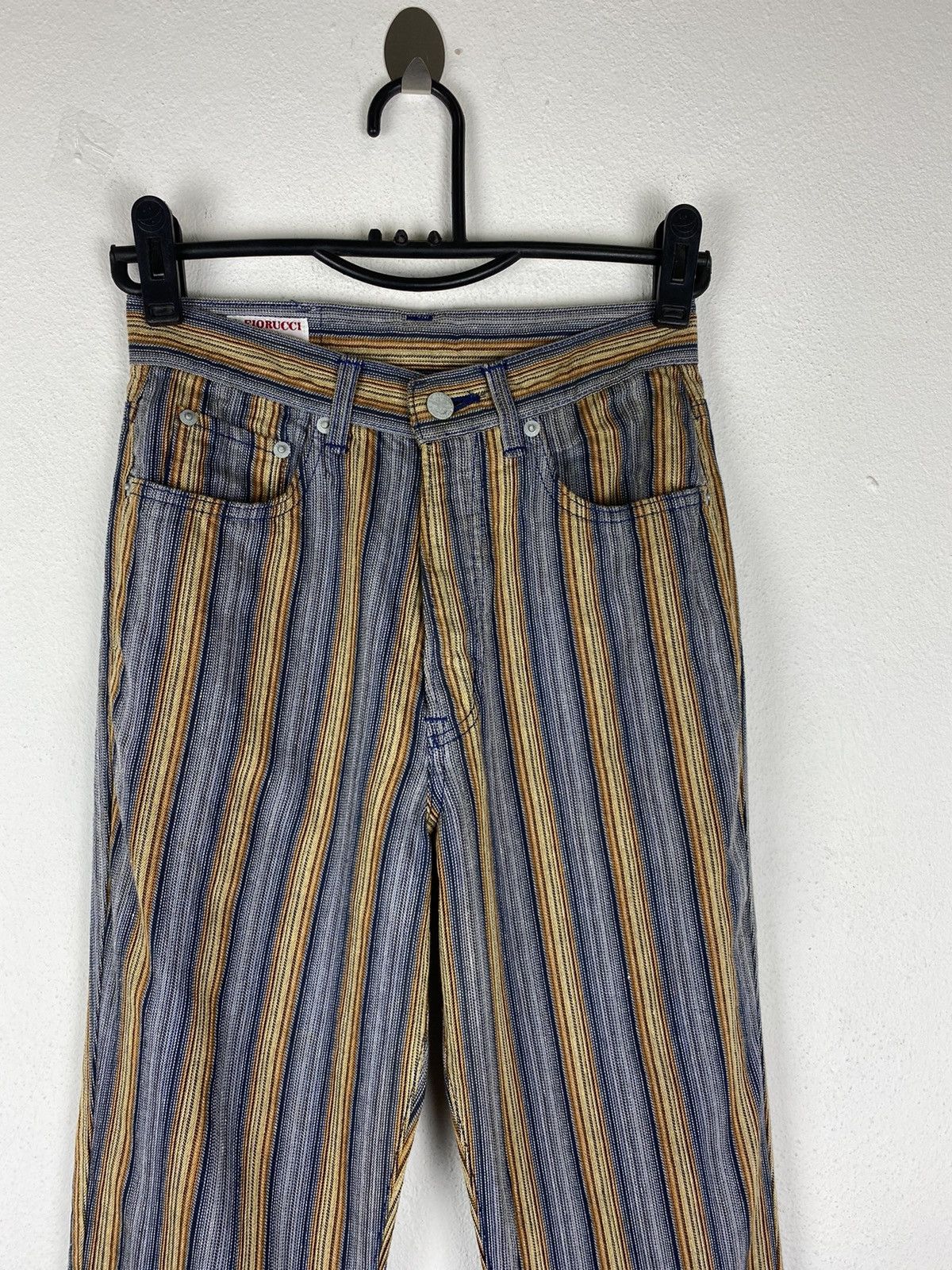 Fiorucci GK75🔥Fiorucci Safety Jeans Italy Classic Design Size US 26 / EU 42 - 4 Thumbnail