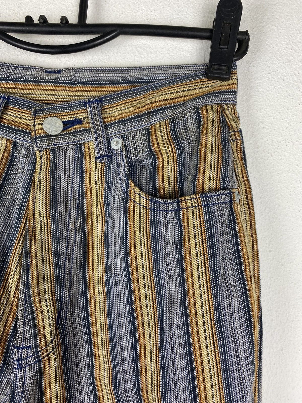 Fiorucci GK75🔥Fiorucci Safety Jeans Italy Classic Design Size US 26 / EU 42 - 6 Thumbnail