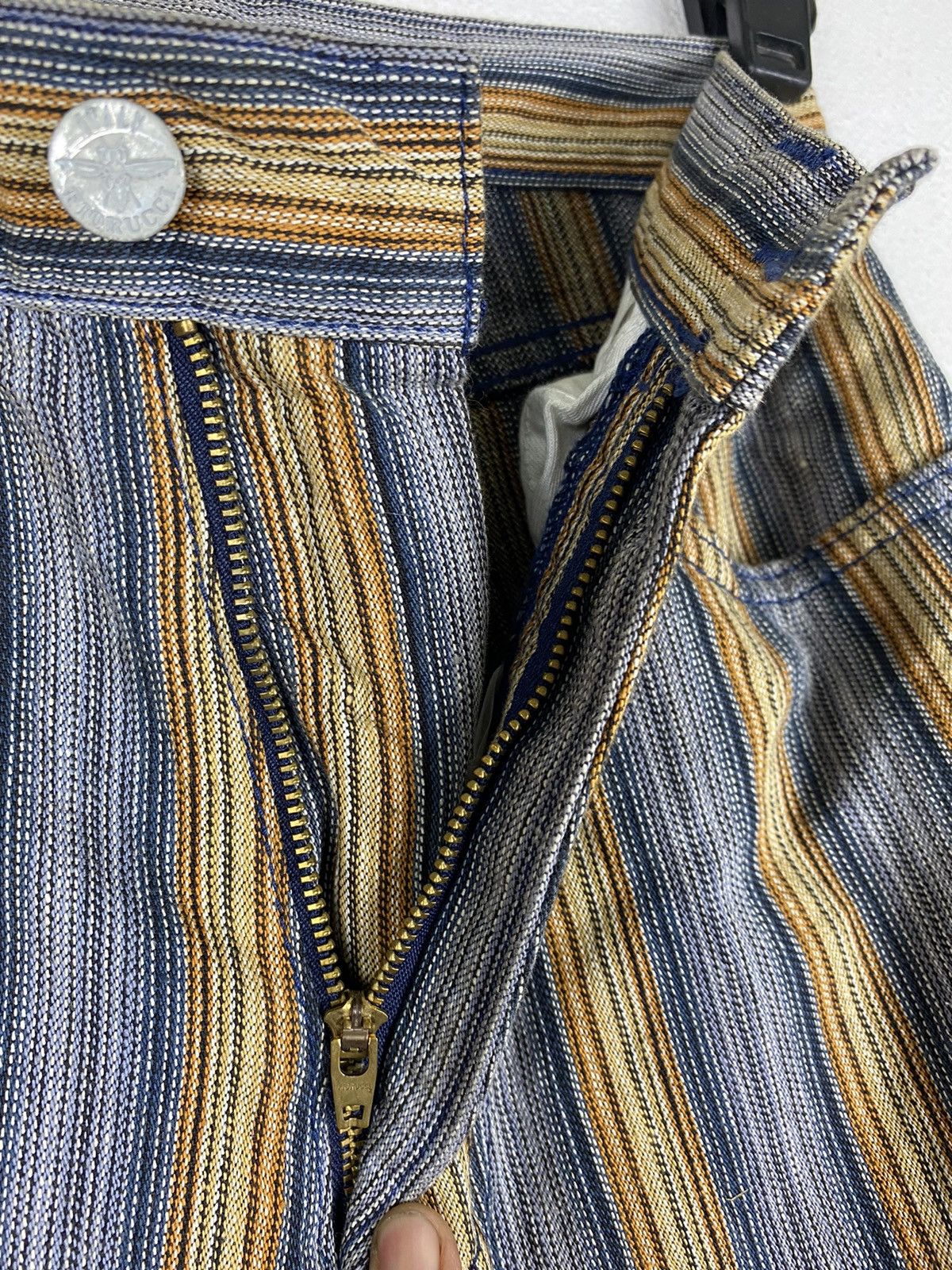 Fiorucci GK75🔥Fiorucci Safety Jeans Italy Classic Design Size US 26 / EU 42 - 10 Thumbnail