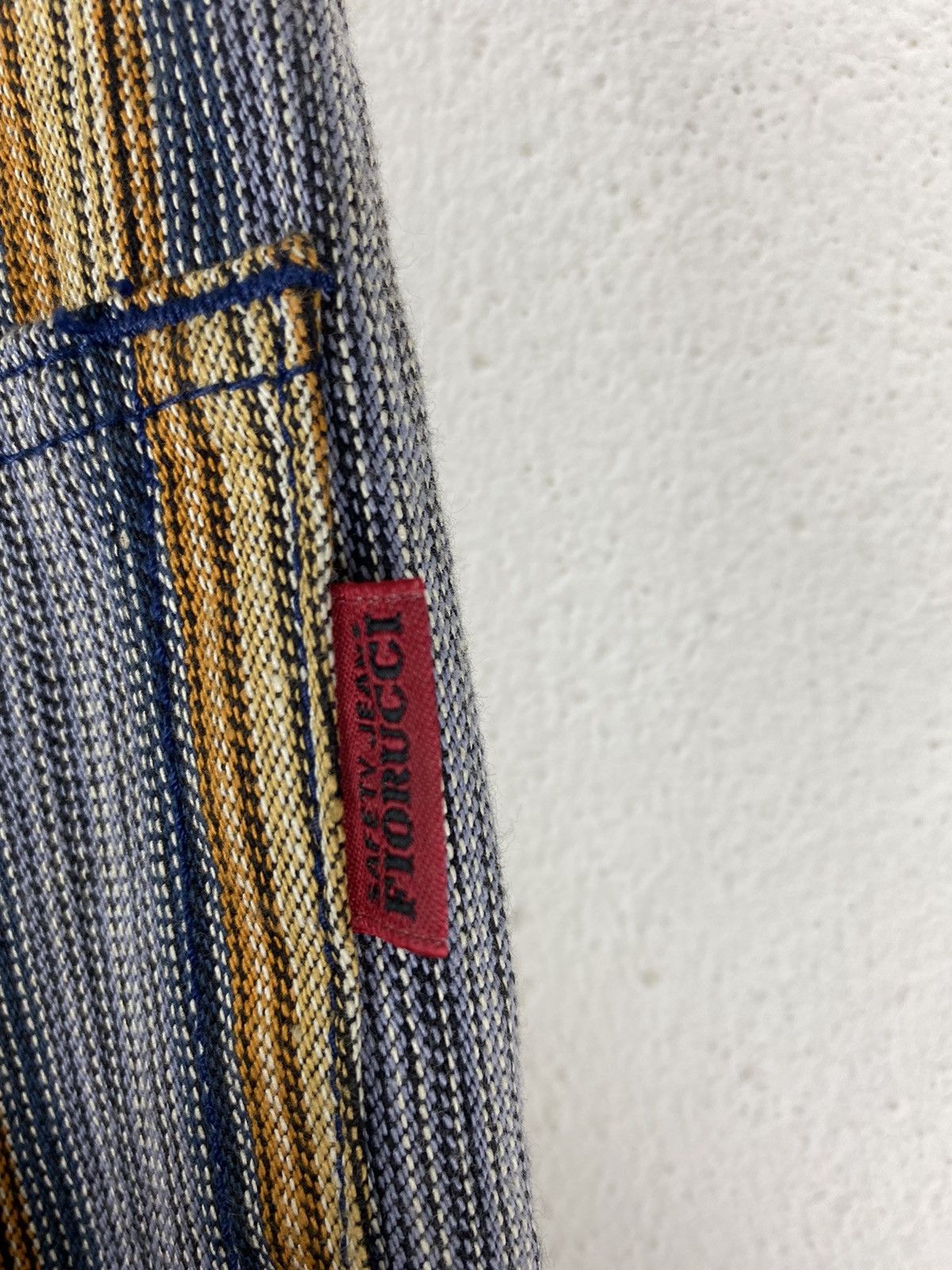 Fiorucci GK75🔥Fiorucci Safety Jeans Italy Classic Design Size US 26 / EU 42 - 14 Thumbnail