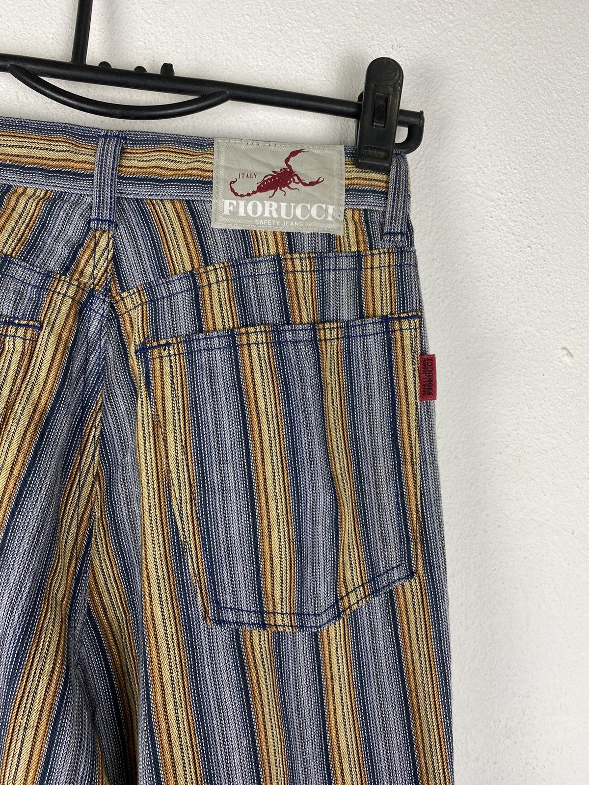 Fiorucci GK75🔥Fiorucci Safety Jeans Italy Classic Design Size US 26 / EU 42 - 8 Thumbnail