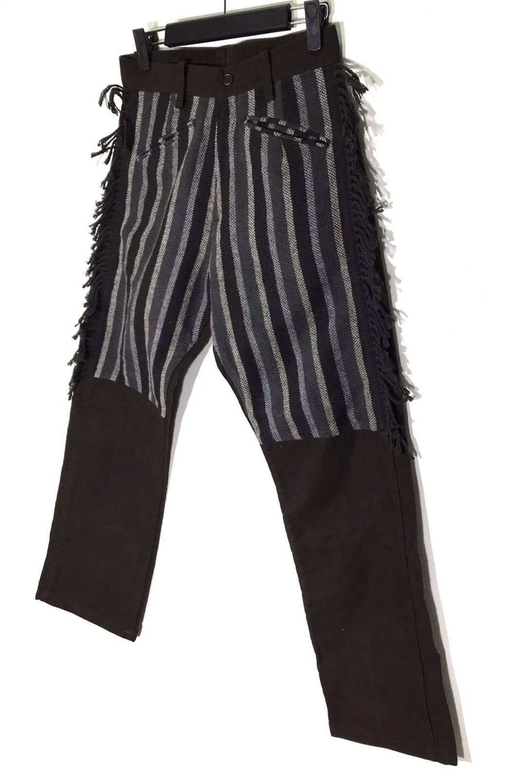 ABAHOUSE Abahouse Patch Work Design Striped Pants Size US 28 / EU 44 - 6 Thumbnail