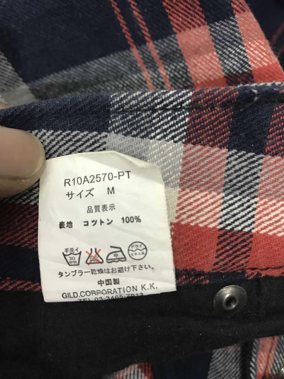 If Six Was Nine Japanese Brand The Redark Tartan Plaid Pants Size US 32 / EU 48 - 9 Thumbnail