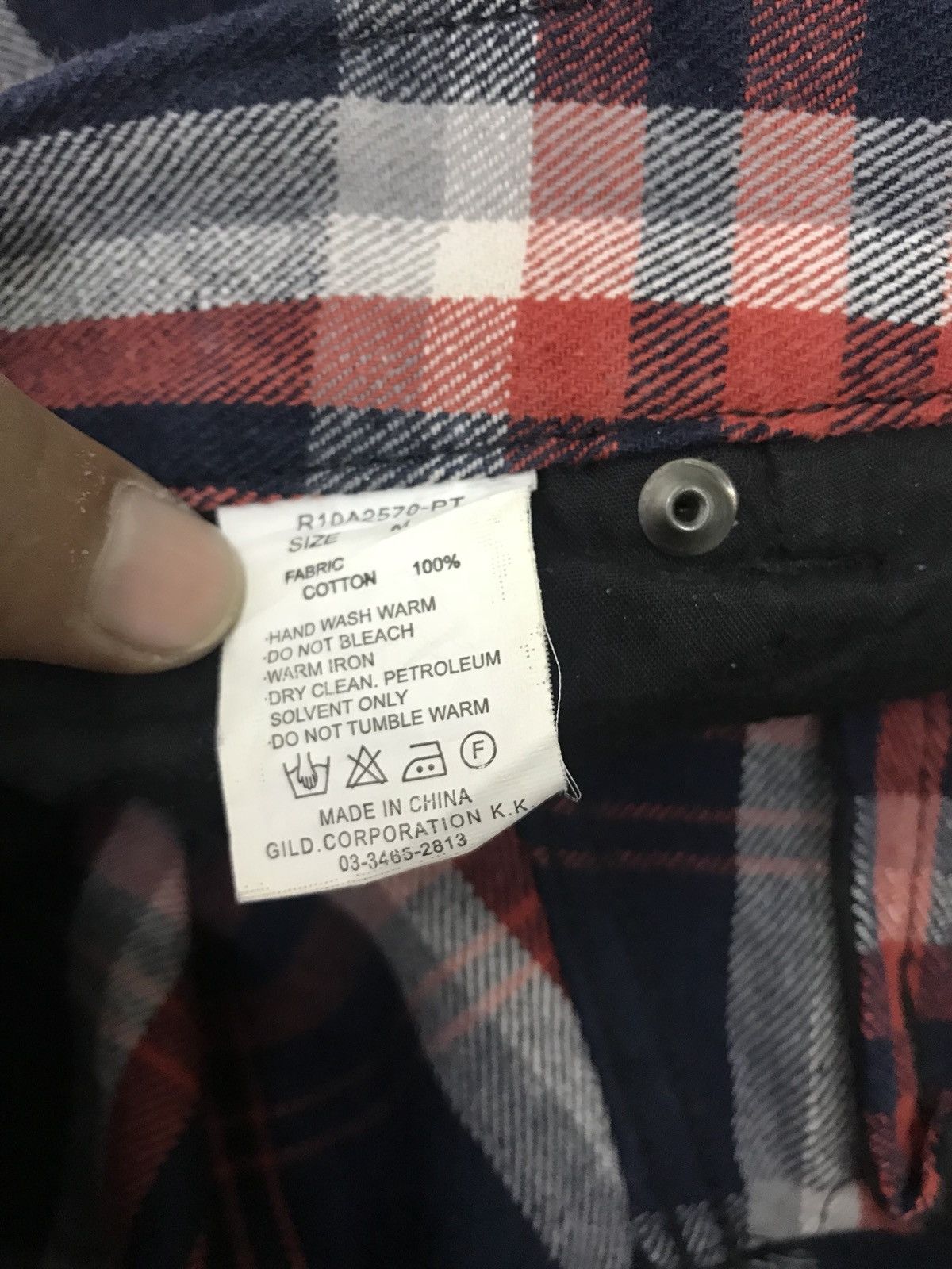 If Six Was Nine Japanese Brand The Redark Tartan Plaid Pants Size US 32 / EU 48 - 8 Thumbnail
