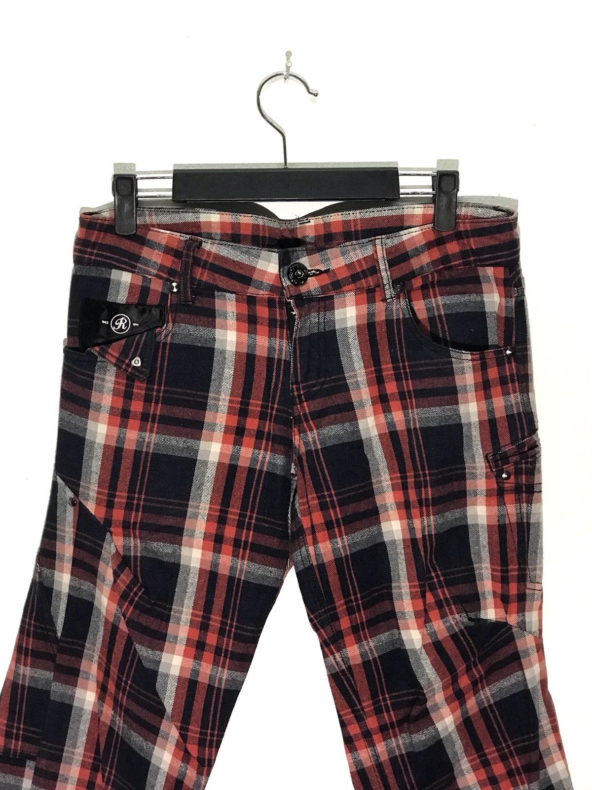 If Six Was Nine Japanese Brand The Redark Tartan Plaid Pants Size US 32 / EU 48 - 3 Thumbnail
