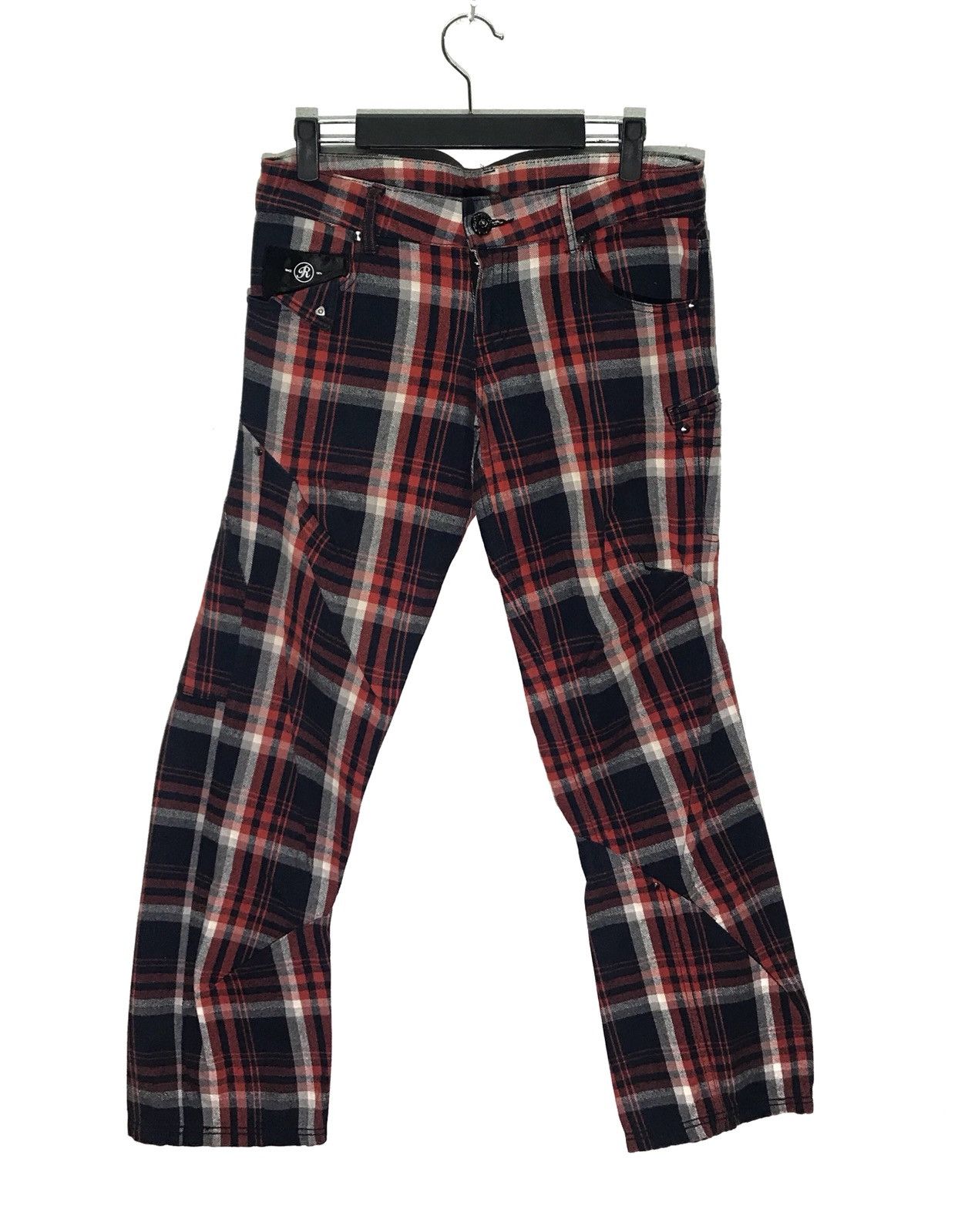 If Six Was Nine Japanese Brand The Redark Tartan Plaid Pants Size US 32 / EU 48 - 1 Thumbnail