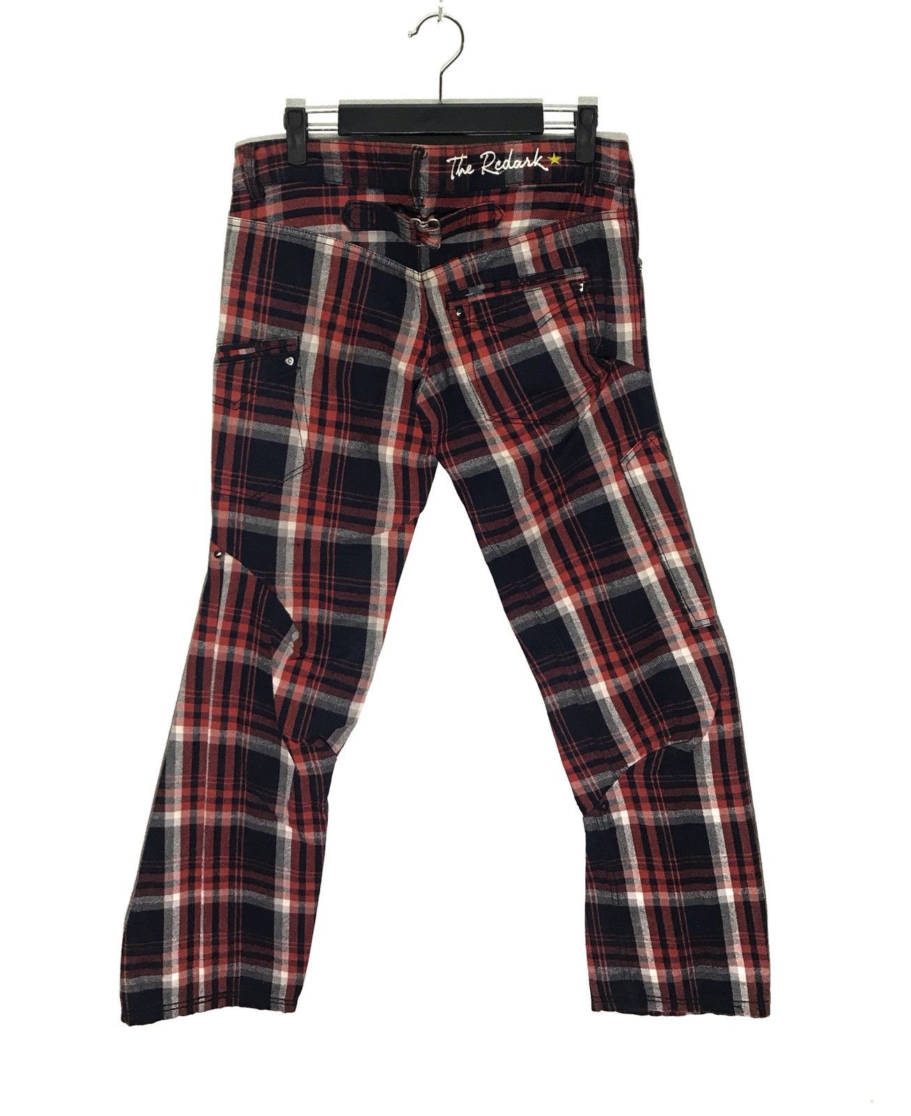 If Six Was Nine Japanese Brand The Redark Tartan Plaid Pants Size US 32 / EU 48 - 2 Thumbnail