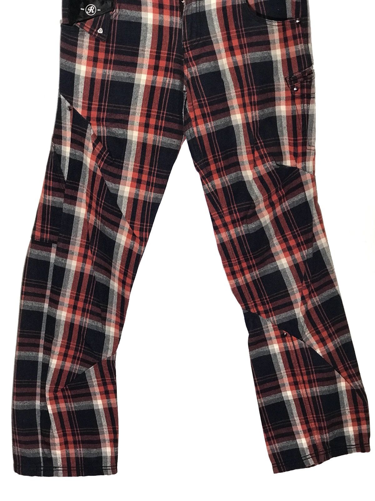 If Six Was Nine Japanese Brand The Redark Tartan Plaid Pants Size US 32 / EU 48 - 4 Thumbnail