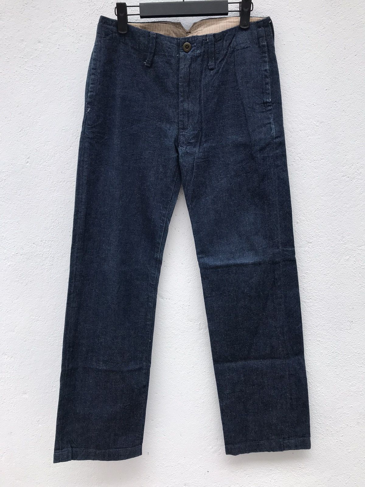 45rpm Made In Japan 45rpm Denim Trousers Pants Size US 31 - 1 Thumbnail