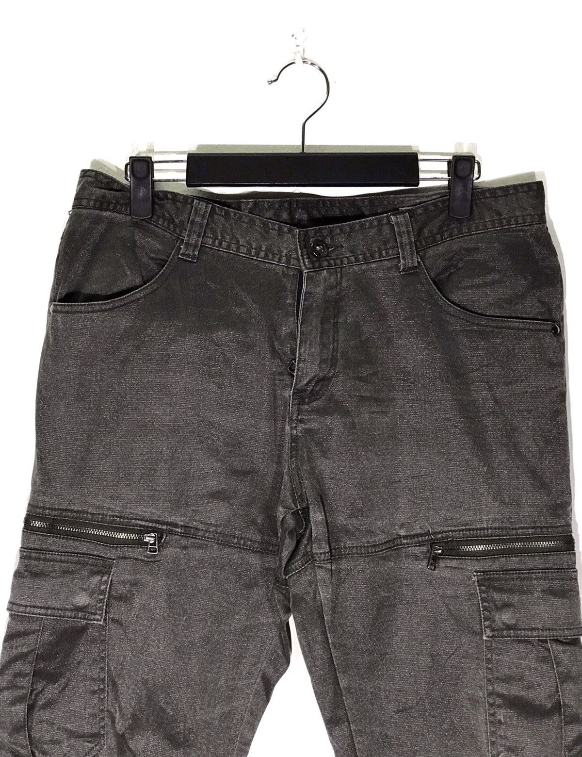 Japanese Brand × Seditionaries Semantic Design Zipper Punk Design Multi Pocket Cargo Pants Size US 31 - 2 Thumbnail