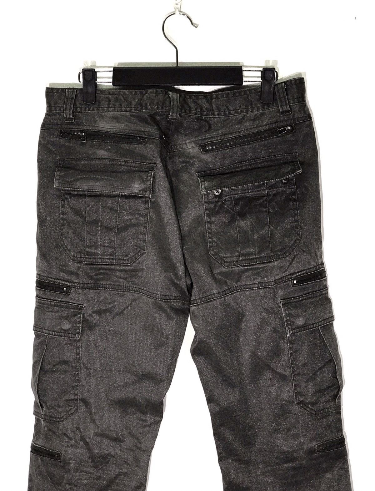 Japanese Brand × Seditionaries Semantic Design Zipper Punk Design Multi Pocket Cargo Pants Size US 31 - 7 Thumbnail