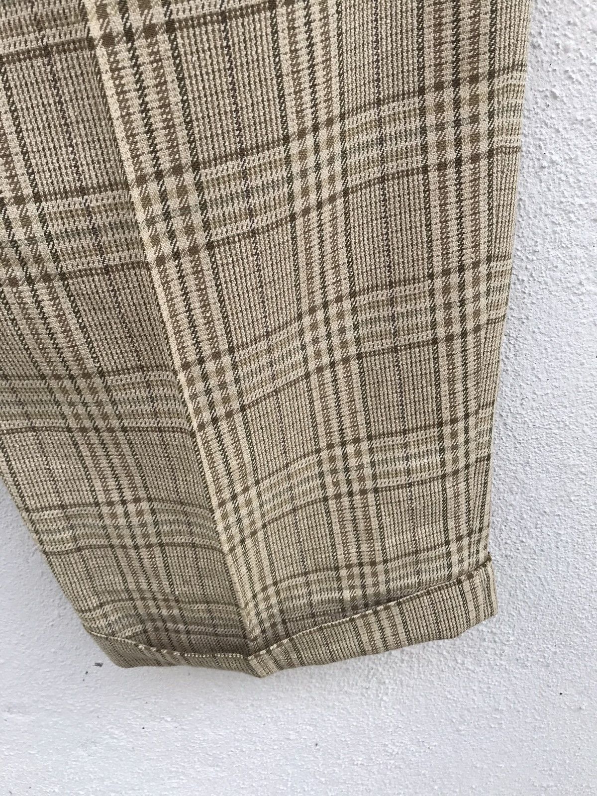 Dezert Vintage DEZERT + Checkers Baggy Wool Trousers Size US 31 - 11 Thumbnail