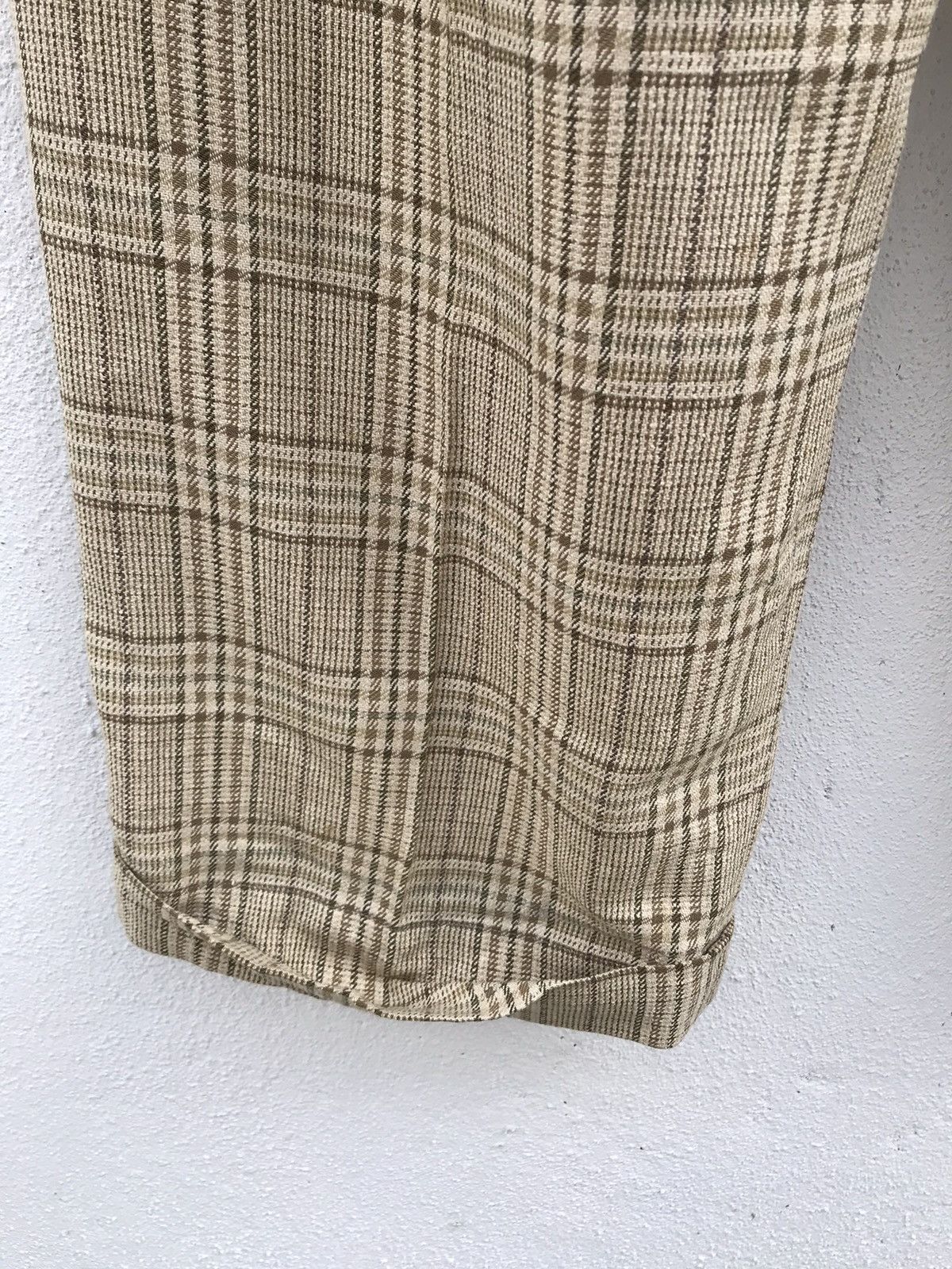 Dezert Vintage DEZERT + Checkers Baggy Wool Trousers Size US 31 - 10 Thumbnail