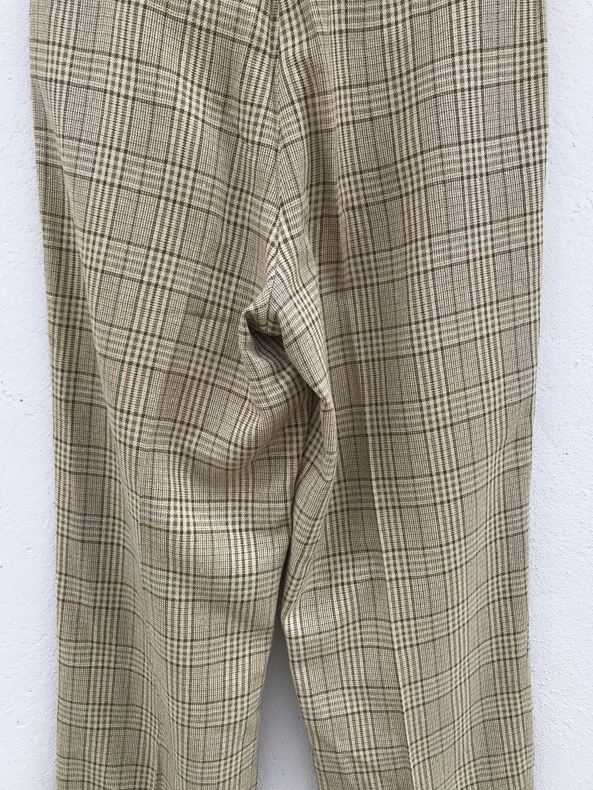 Dezert Vintage DEZERT + Checkers Baggy Wool Trousers Size US 31 - 9 Thumbnail