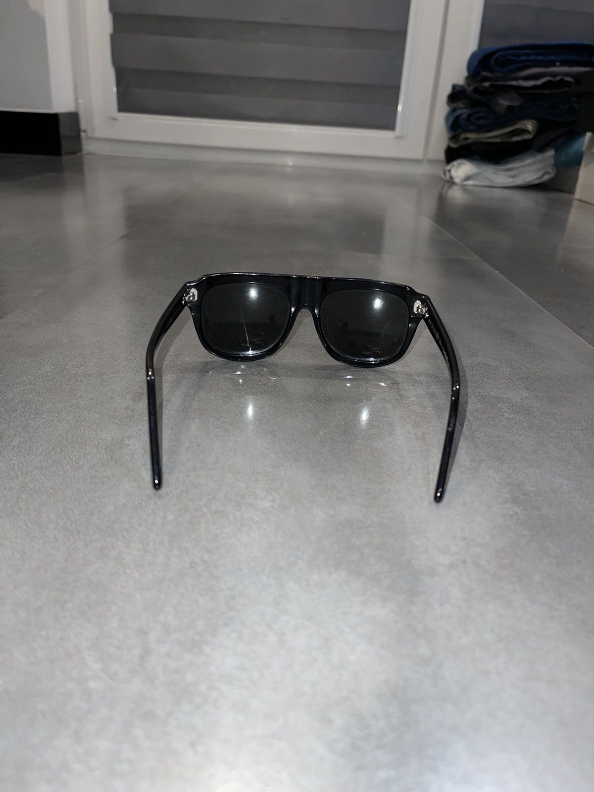 Maison Margiela Maison Margiela Brown Double Frame Sunglasses Size ONE SIZE - 8 Thumbnail