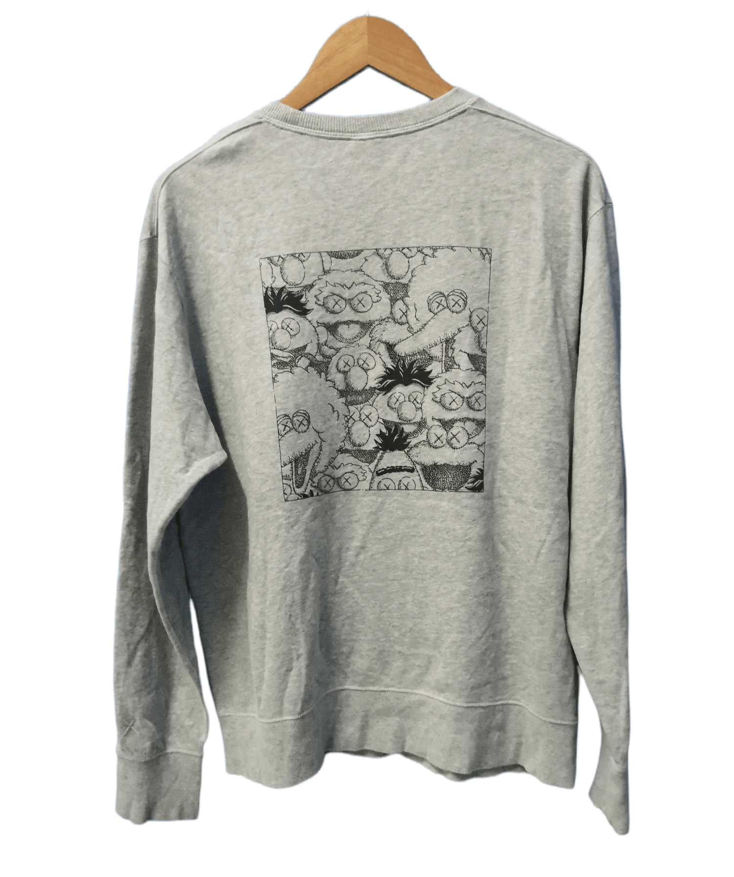 Cartoon Network Kaws Sesame Street Sweatshirt Streetwear Japan Designer Size US L / EU 52-54 / 3 - 2 Thumbnail