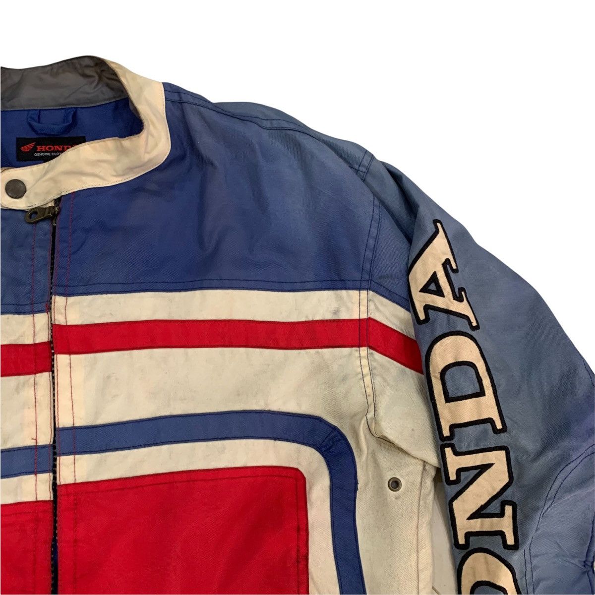 Honda 💥Vintage Honda Racing Bikers Jacket With Padding Size US M / EU 48-50 / 2 - 7 Thumbnail