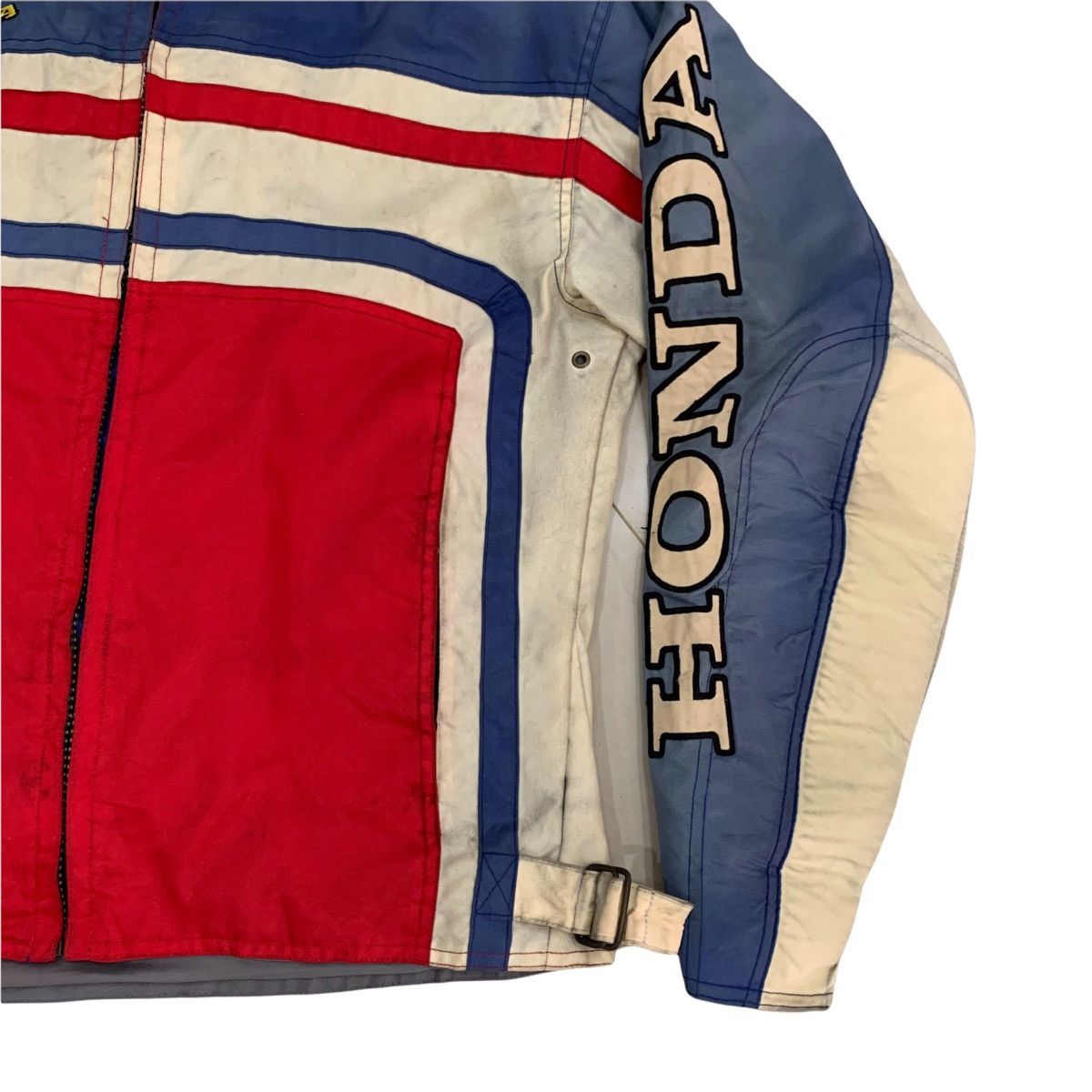 Honda 💥Vintage Honda Racing Bikers Jacket With Padding Size US M / EU 48-50 / 2 - 4 Thumbnail