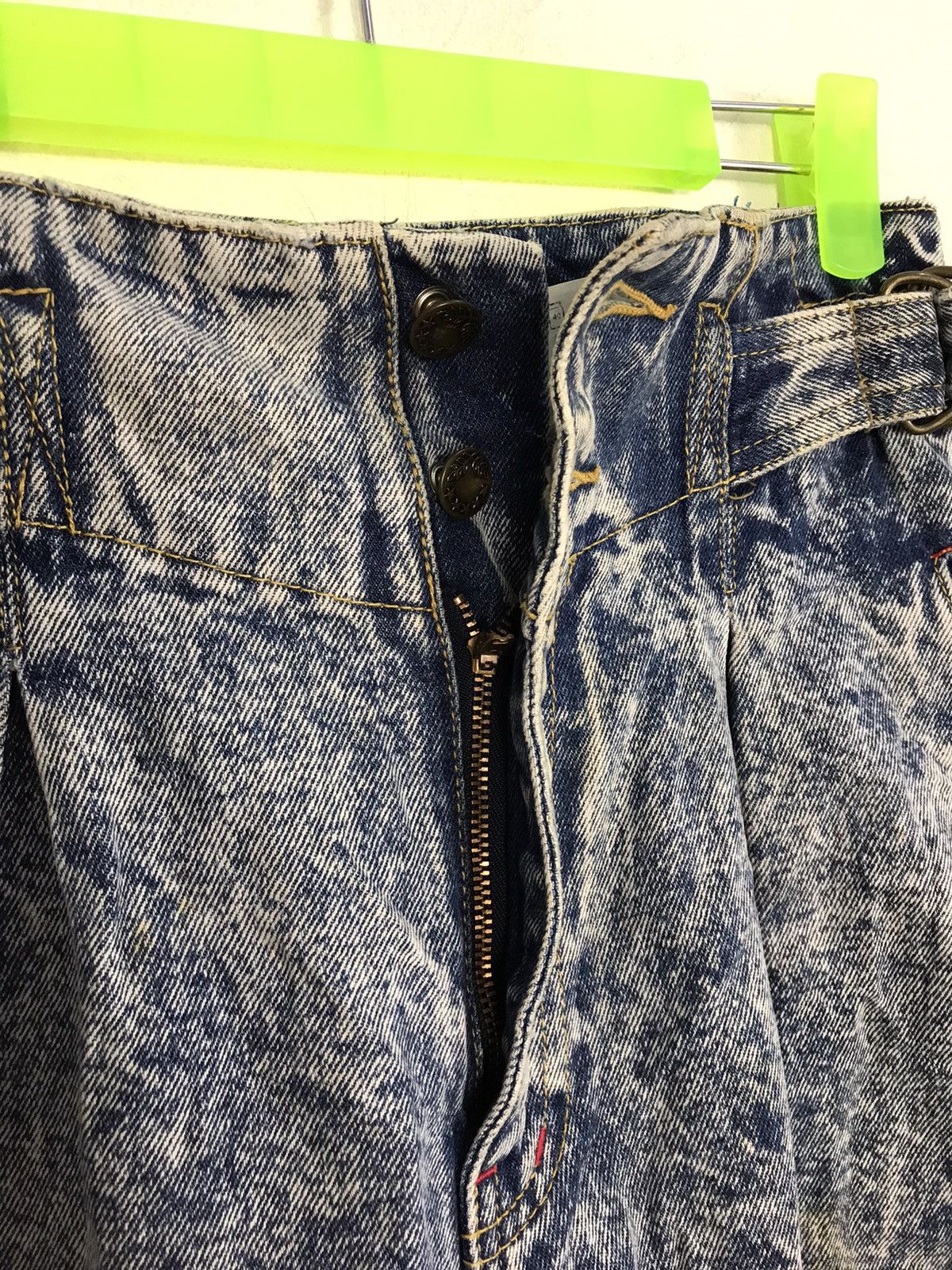 Edition Japan × Vintage Feet Up Lexugton 128 Street Baggy Stone Wash Denim Jeans Size US 26 / EU 42 - 6 Thumbnail