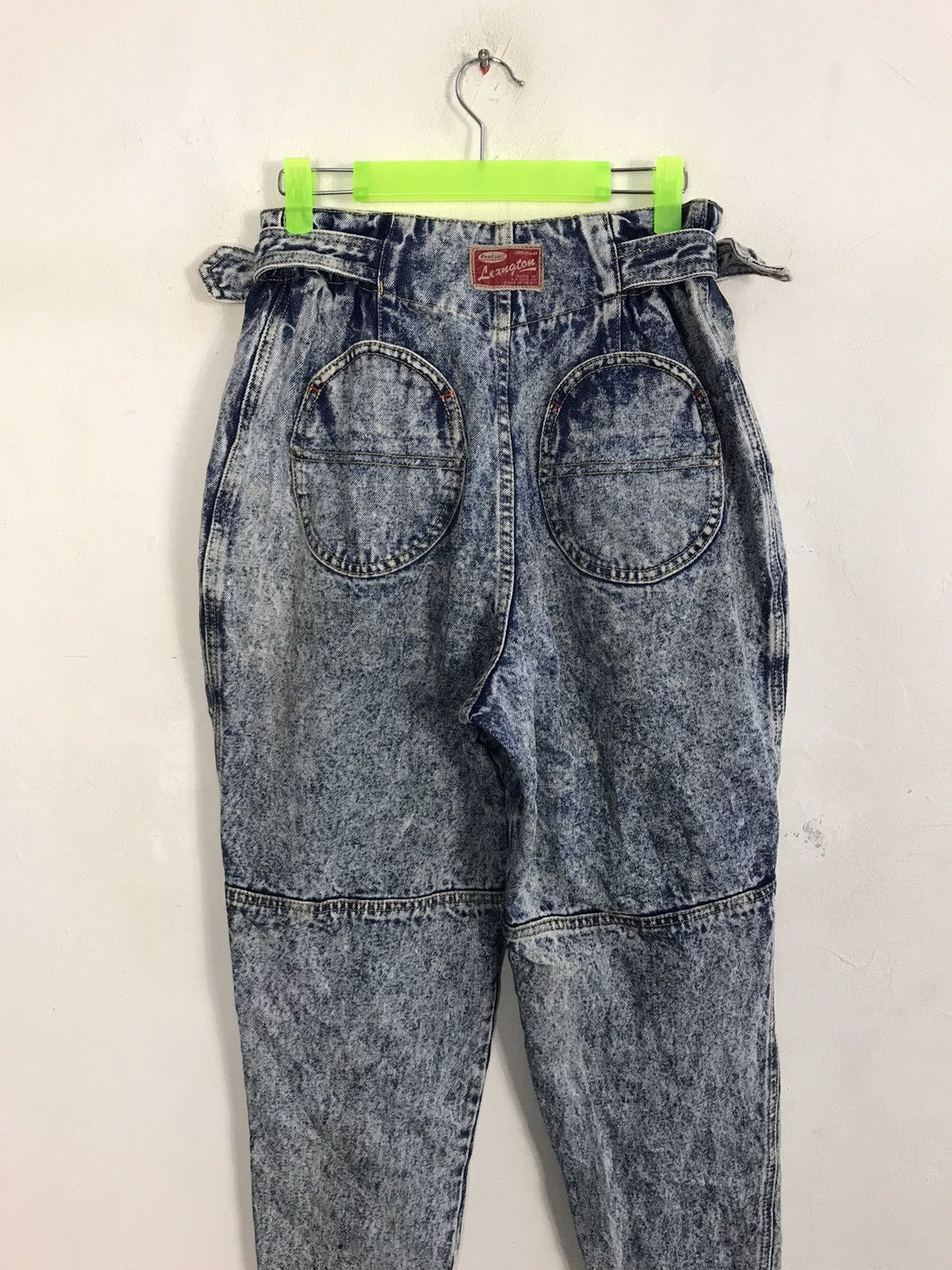 Edition Japan × Vintage Feet Up Lexugton 128 Street Baggy Stone Wash Denim Jeans Size US 26 / EU 42 - 4 Thumbnail