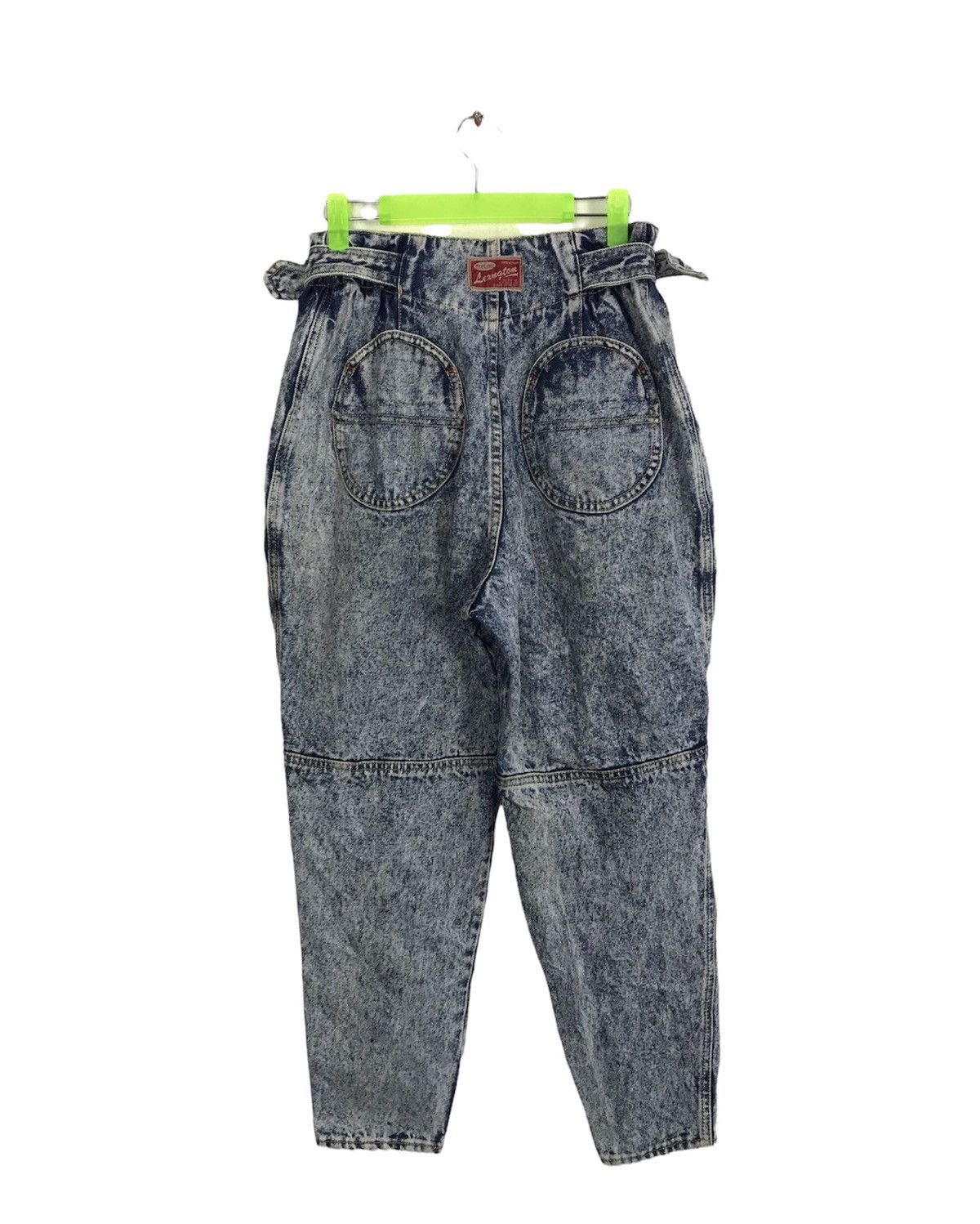 Edition Japan × Vintage Feet Up Lexugton 128 Street Baggy Stone Wash Denim Jeans Size US 26 / EU 42 - 2 Thumbnail