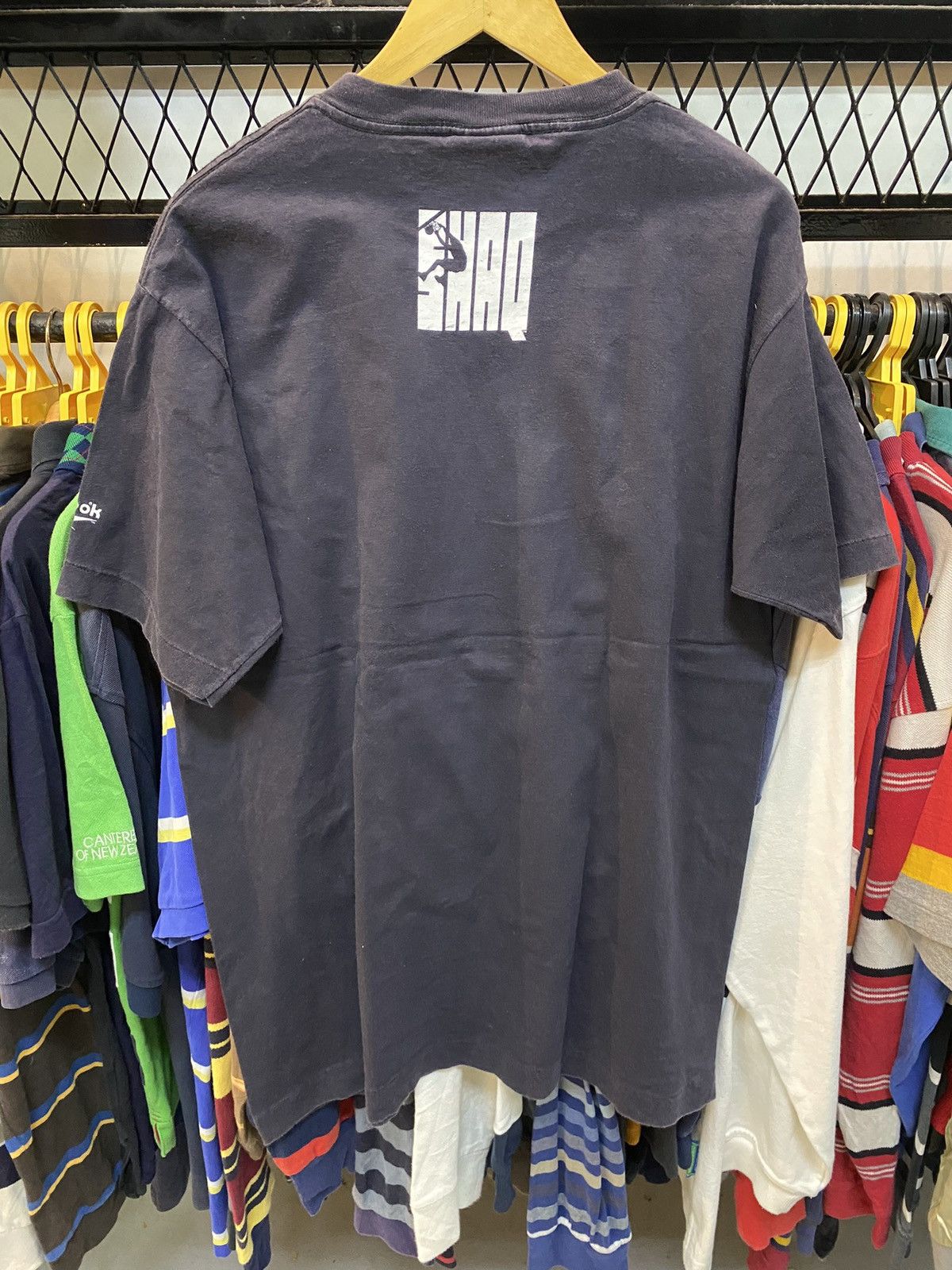 NBA × Rap Tees × Vintage Vintage Shaq O’Neal NBA Raptees reebok “Rip It Down” Large Size US L / EU 52-54 / 3 - 2 Thumbnail