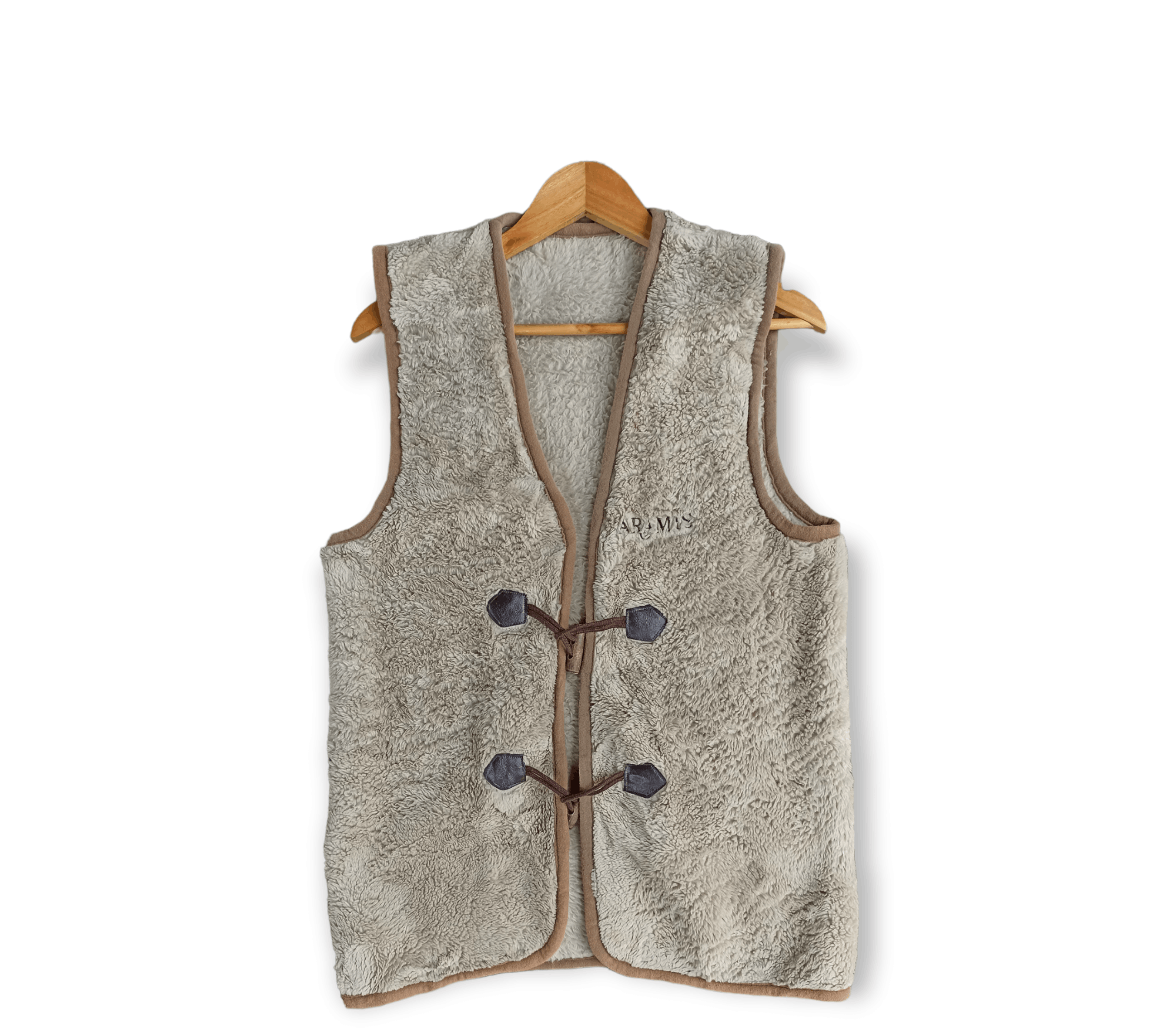 Designer × Japanese Brand × Vintage Vintage Aramis Fuzzy Fleece vest Size US M / EU 48-50 / 2 - 1 Thumbnail