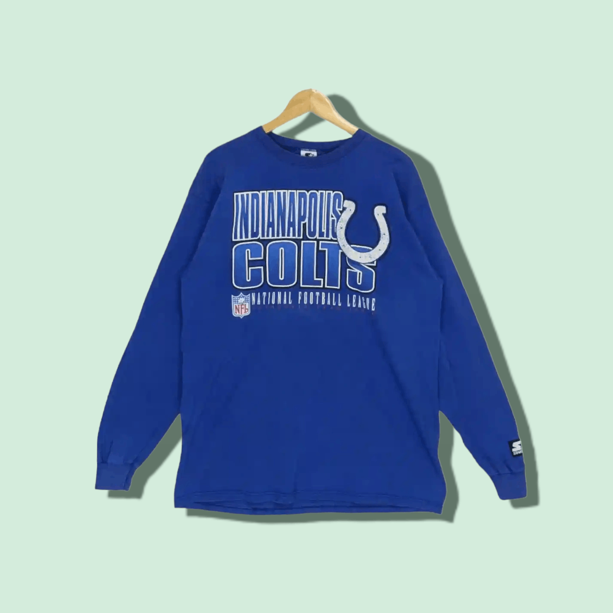 NFL NFL Indianapolis Colts American Football Long Sleeve T-Shirt Size US L / EU 52-54 / 3 - 1 Thumbnail