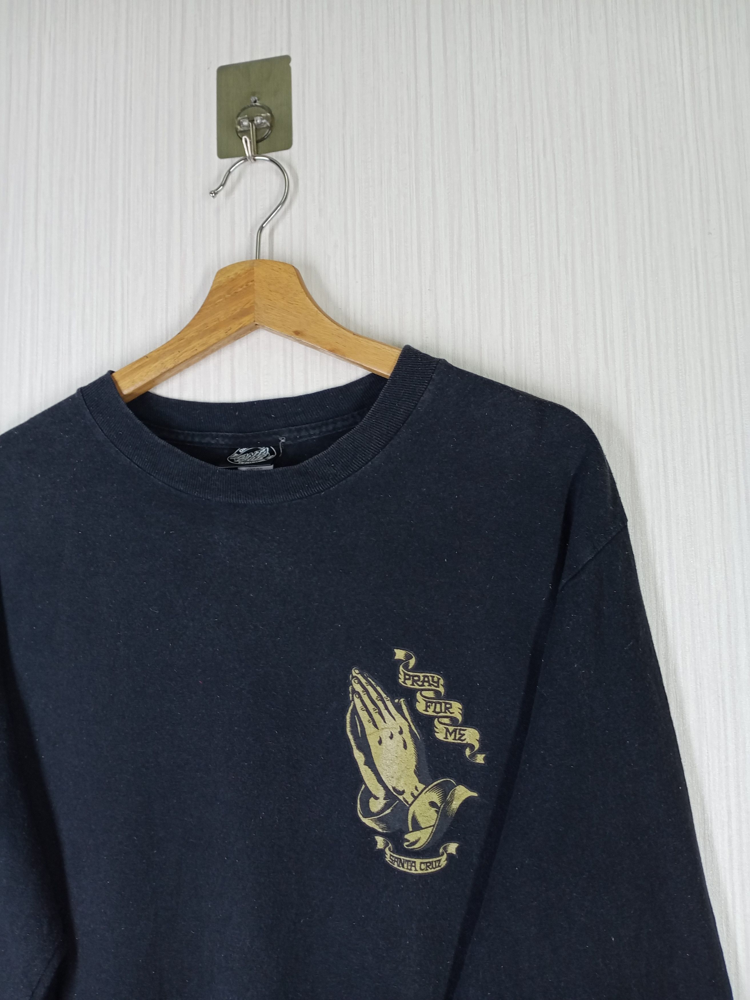 Santa Cruz Skateboards SC Virgin Mary Jason Jesse Long Sleeve Tshirt Size US M / EU 48-50 / 2 - 6 Thumbnail