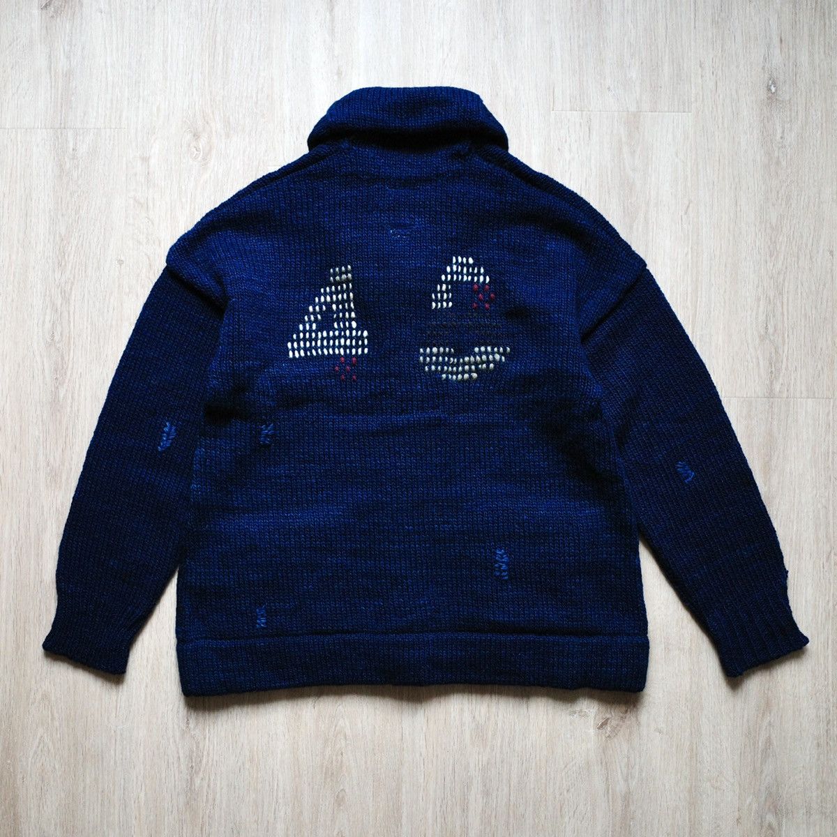 Visvim COWICHAN HAND-KNIT (N.D.) Size US L / EU 52-54 / 3 - 3 Thumbnail