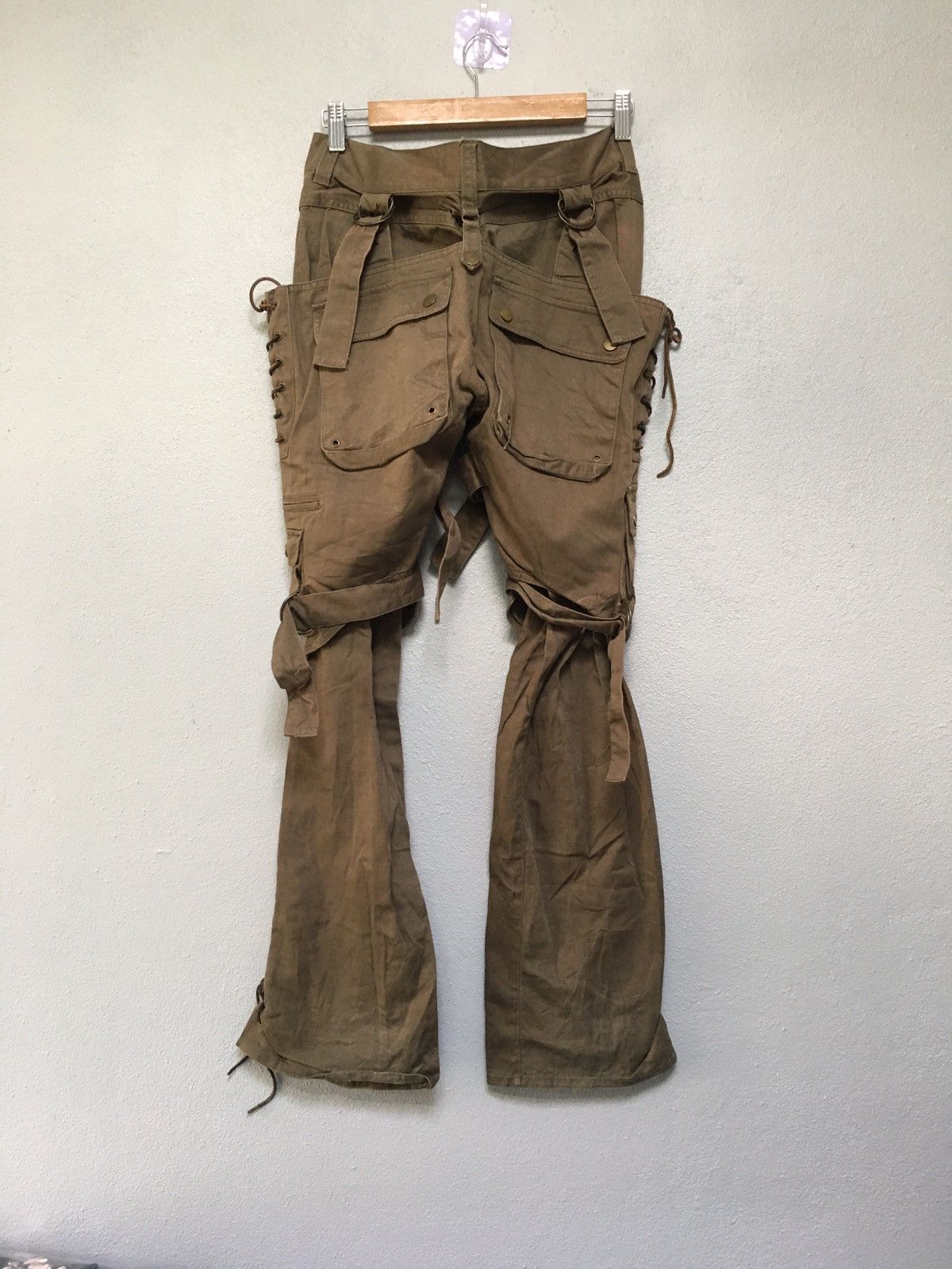 Japanese Brand El Ropa Loco bondage hunting pants streetwear hypebeast Size US 30 / EU 46 - 6 Thumbnail