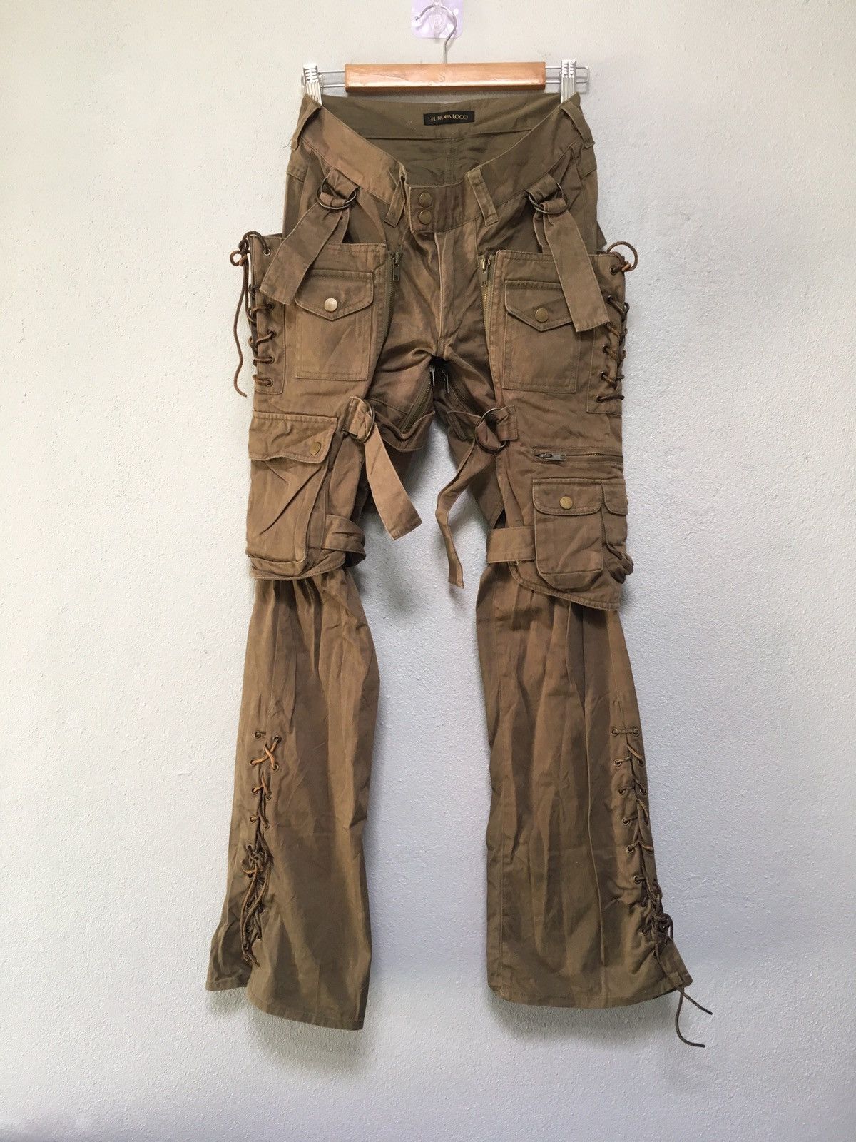Japanese Brand El Ropa Loco bondage hunting pants streetwear hypebeast Size US 30 / EU 46 - 1 Thumbnail