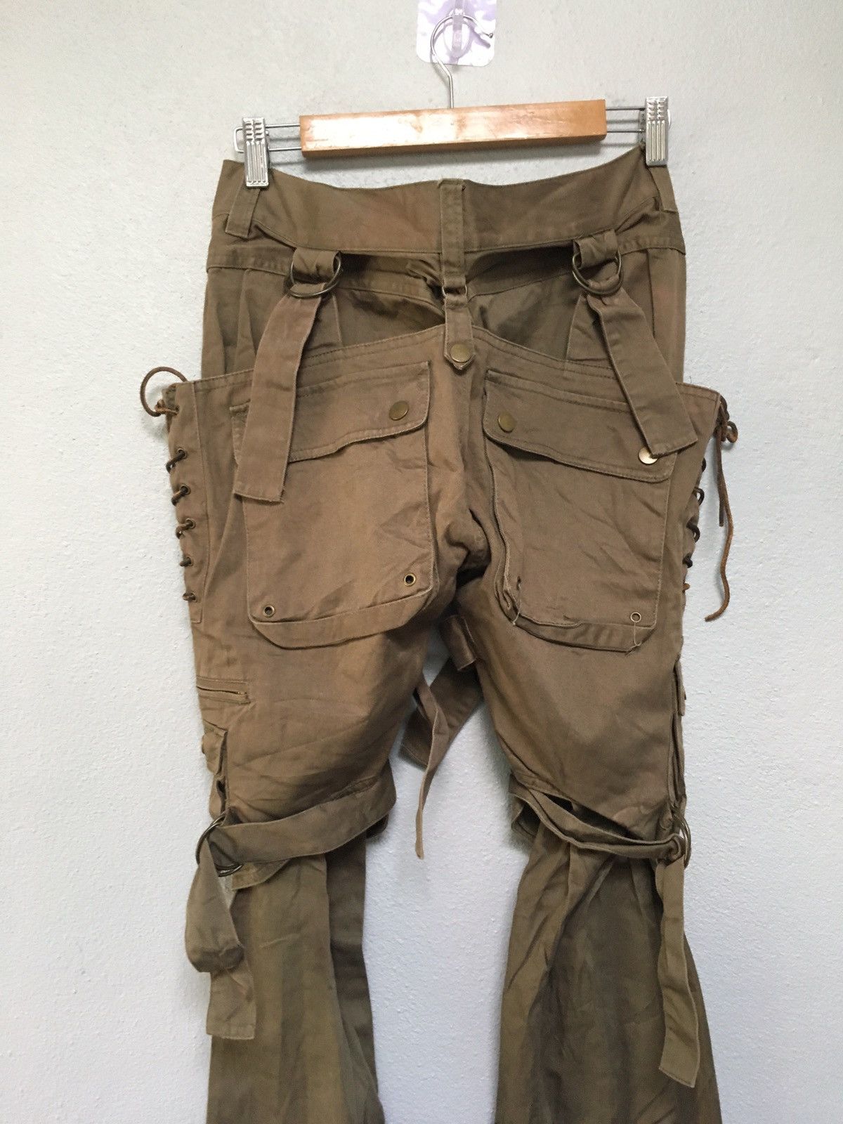 Japanese Brand El Ropa Loco bondage hunting pants streetwear hypebeast Size US 30 / EU 46 - 7 Thumbnail