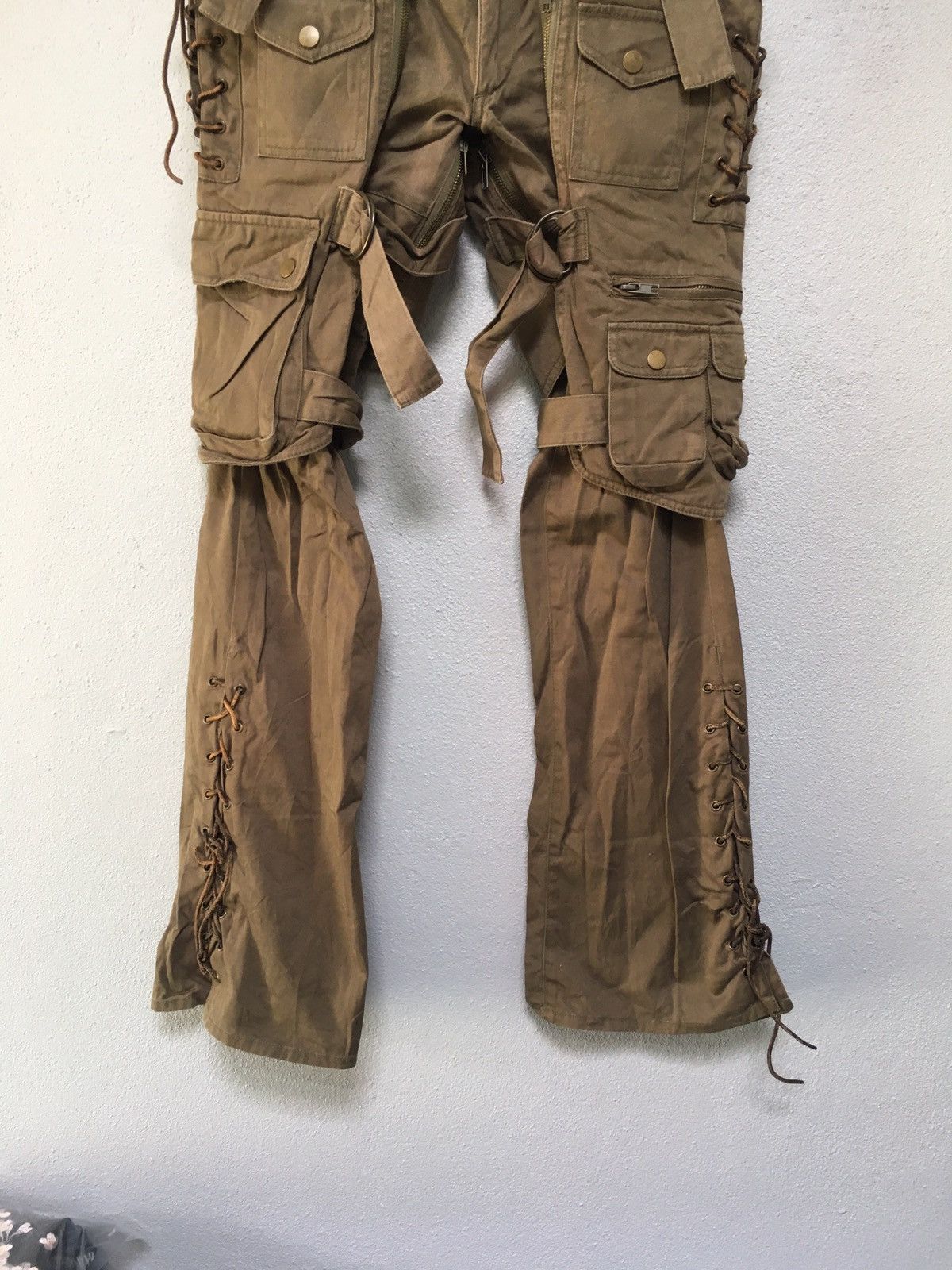 Japanese Brand El Ropa Loco bondage hunting pants streetwear hypebeast Size US 30 / EU 46 - 3 Thumbnail
