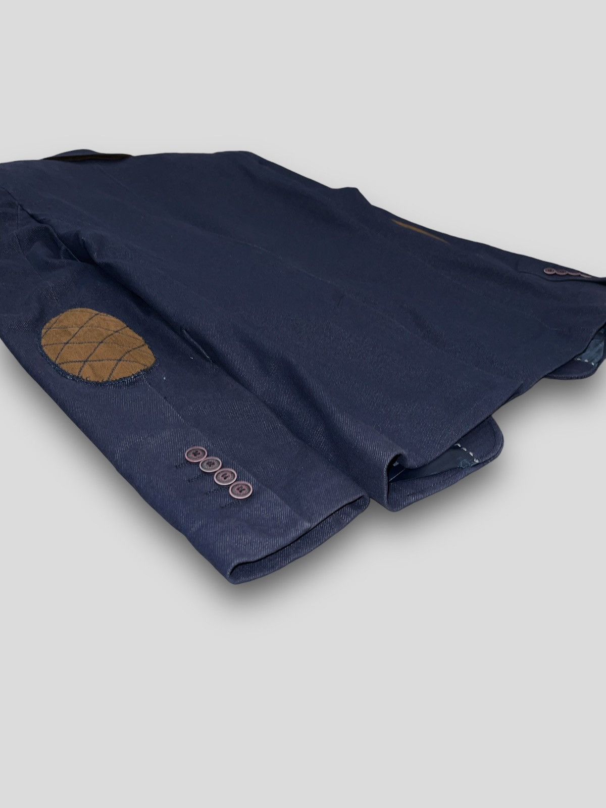 Armani × Emporio Armani × Giorgio Armani Emporio Armani Denim Navy Blazer Jacket Size US M / EU 48-50 / 2 - 8 Thumbnail
