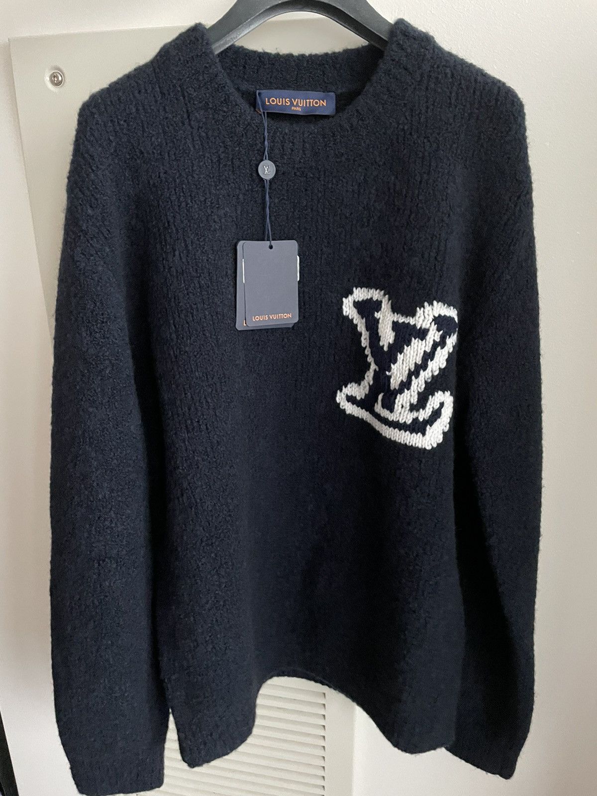 Louis Vuitton Rare Brand New Super Runway Limited Edition Intarsia Sweater Size US L / EU 52-54 / 3 - 23 Thumbnail